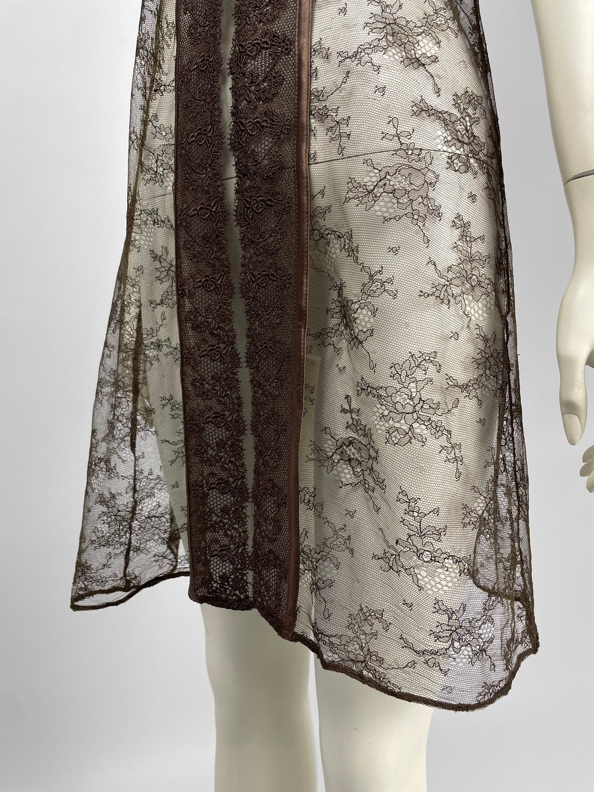 Dior by John Galliano 2000’s lingerie mini dress