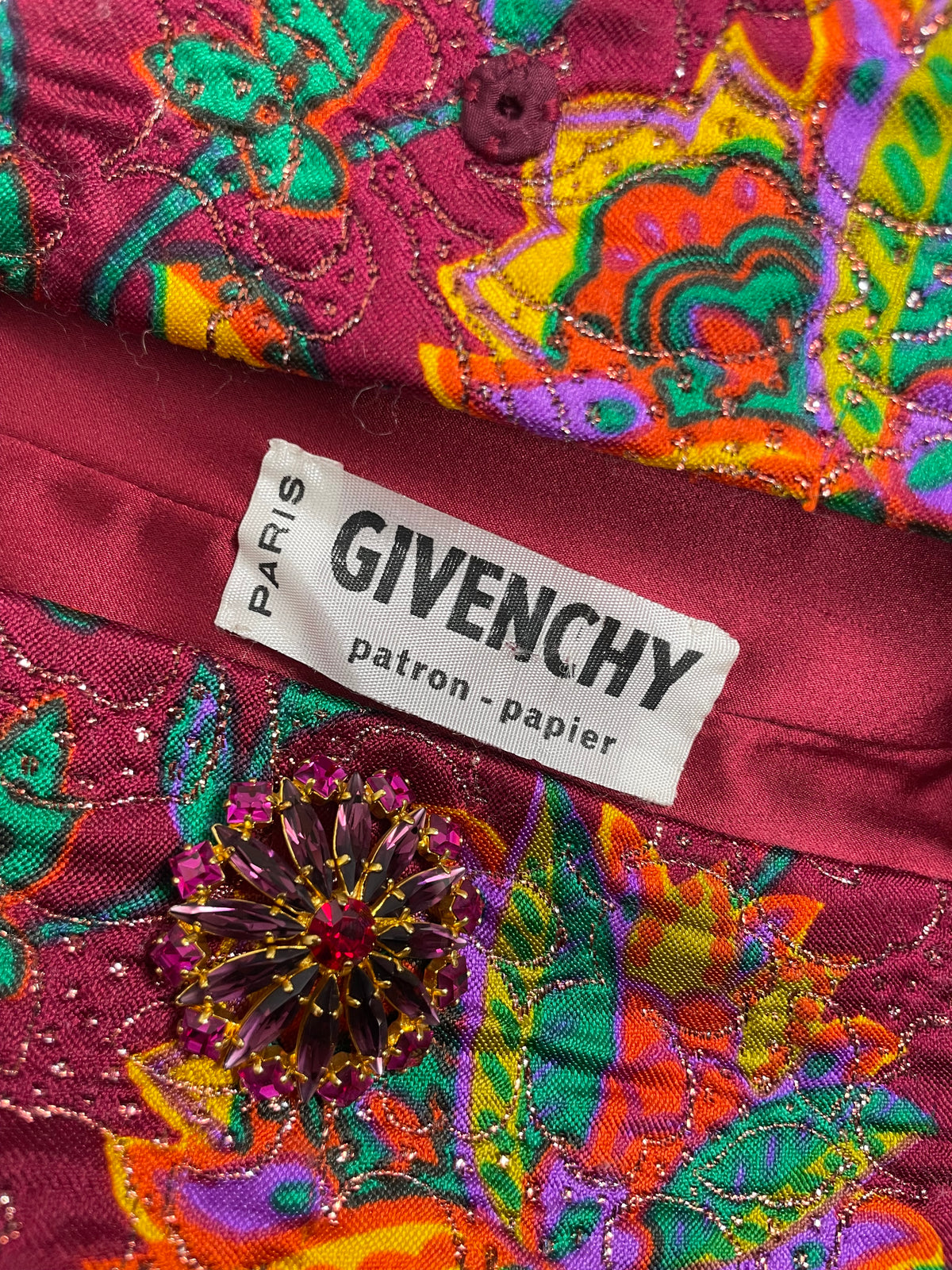 Givenchy 1960’s Embroidered Jacket