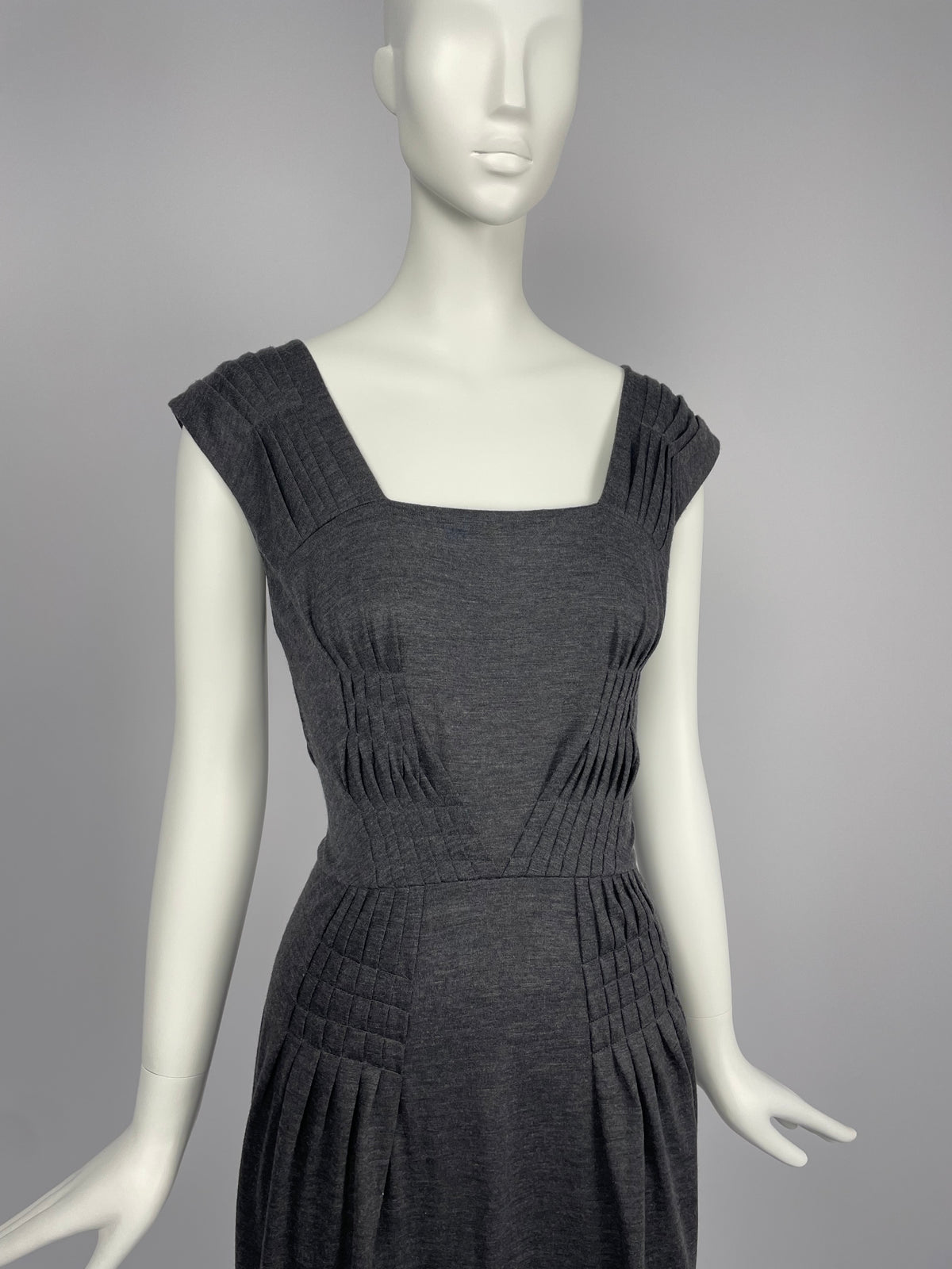 Dior by John Galliano F/W 2007 pleated maxi dress