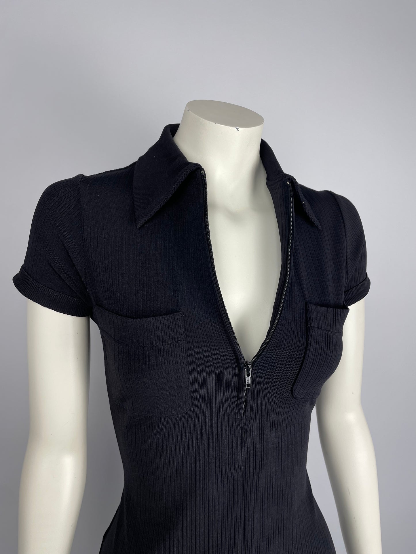 Plein Sud 1990’s heavy knit mini dress.