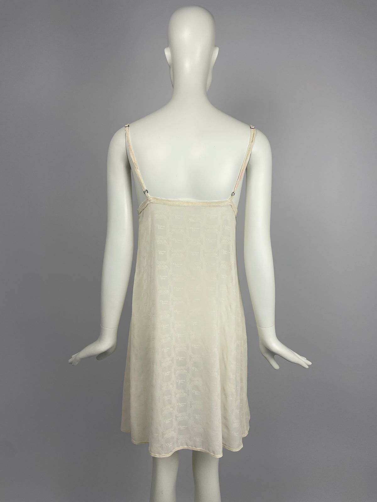 Dior 1990's Lingerie see trough dress