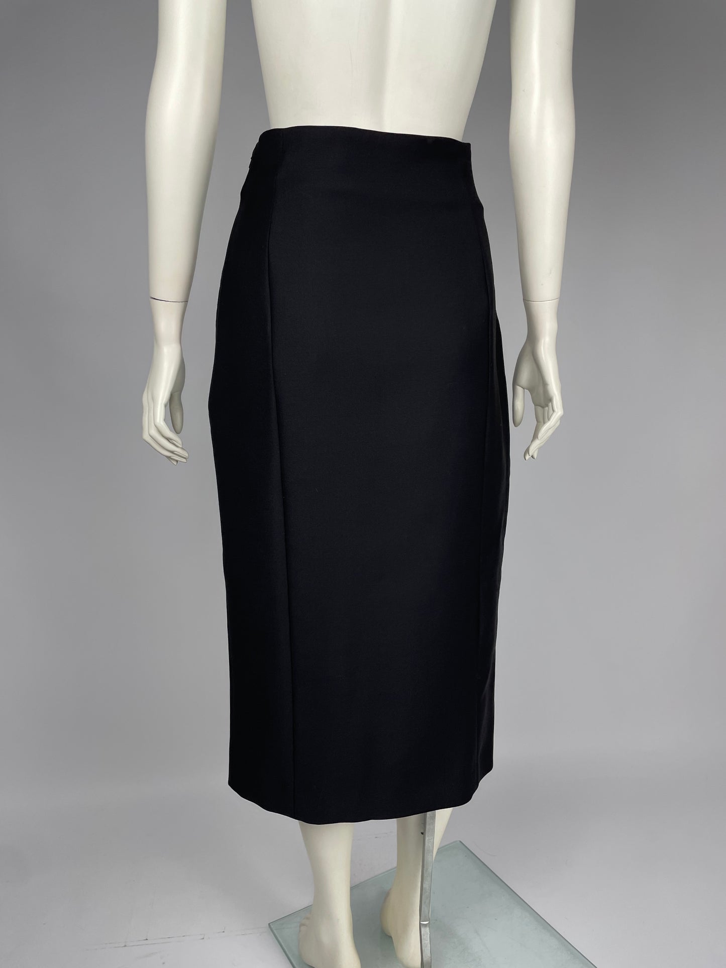 Dior by John Galliano bondage maxi skirt.