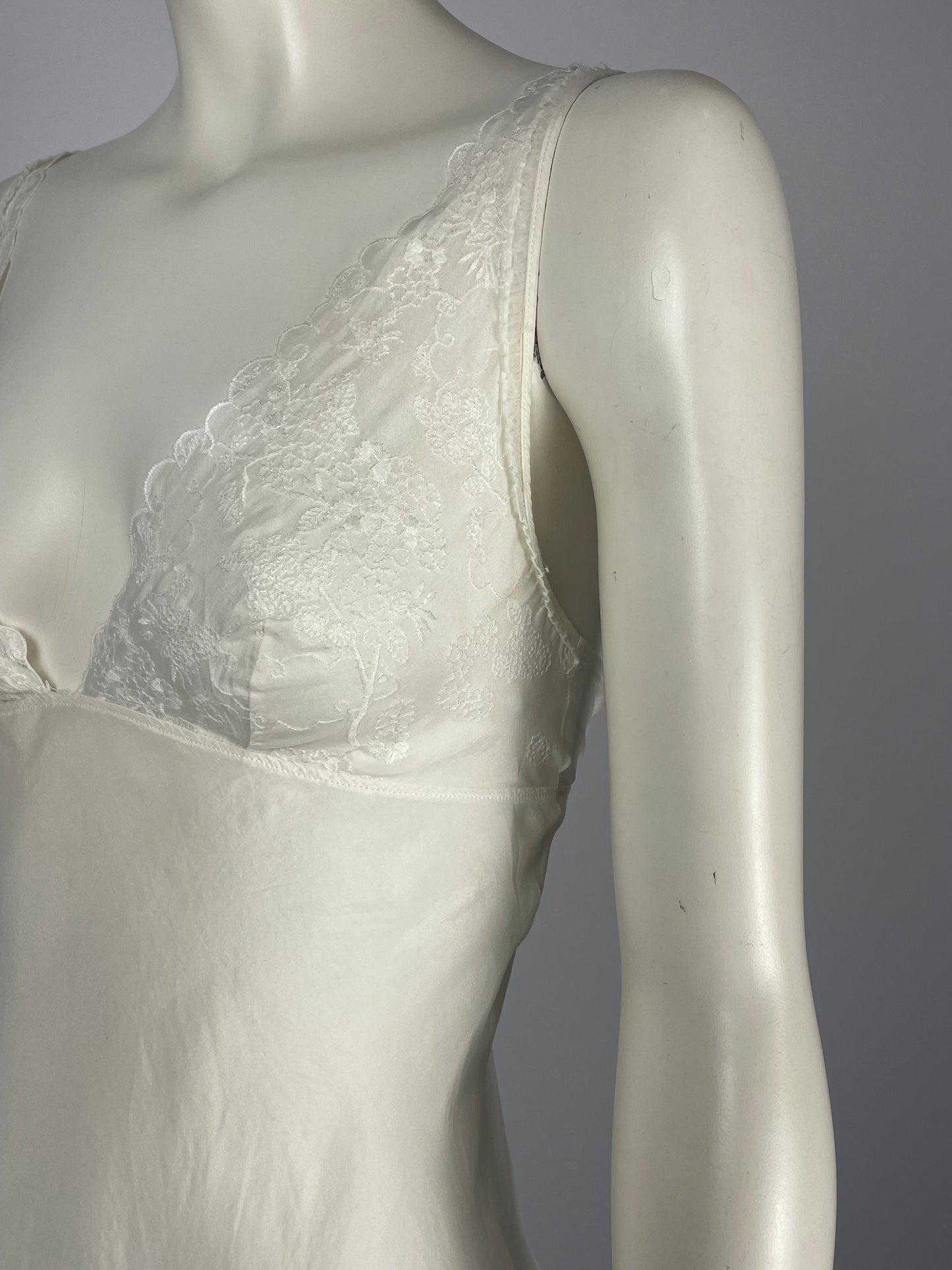 Dior by John Galliano bias cut lace dress
