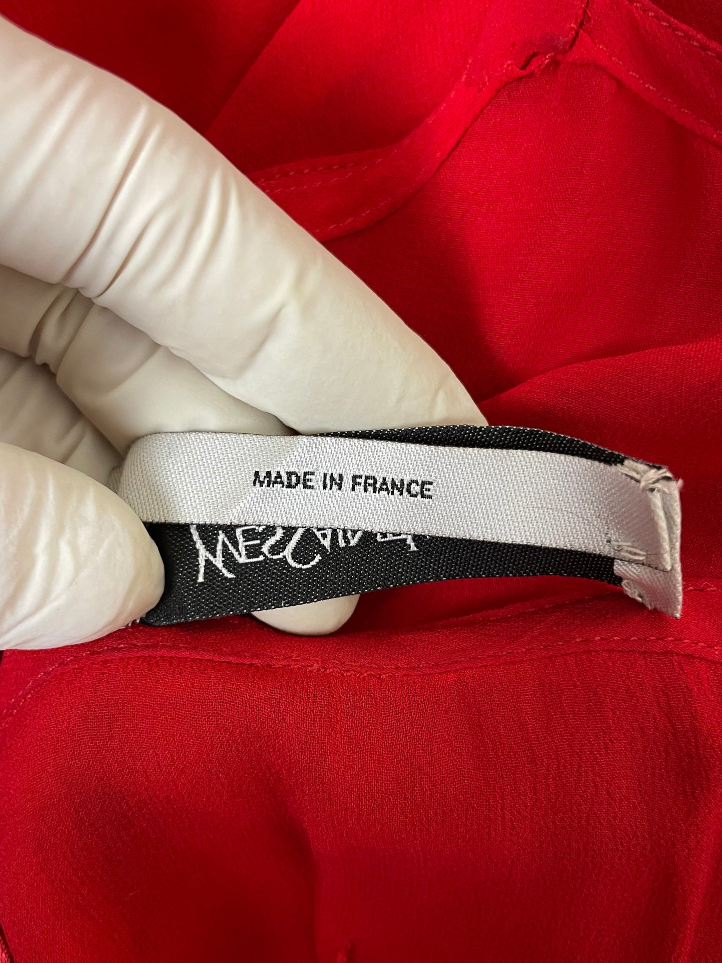 Saint Laurent by Tom Ford F/W 2003 Ruffle Maxi Dress (XS)