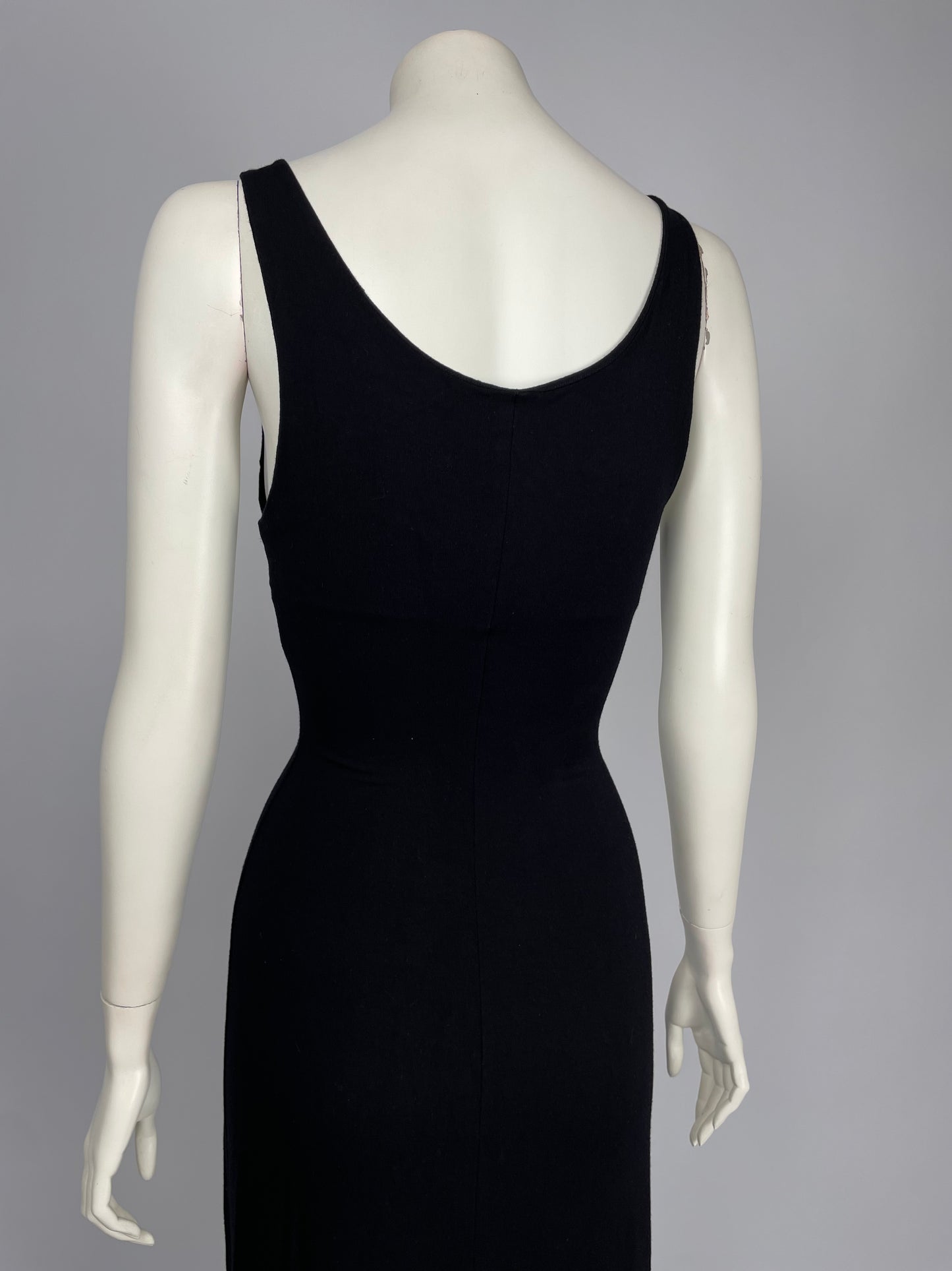 Plein Sud F/W 1993 knit button up maxi dress.