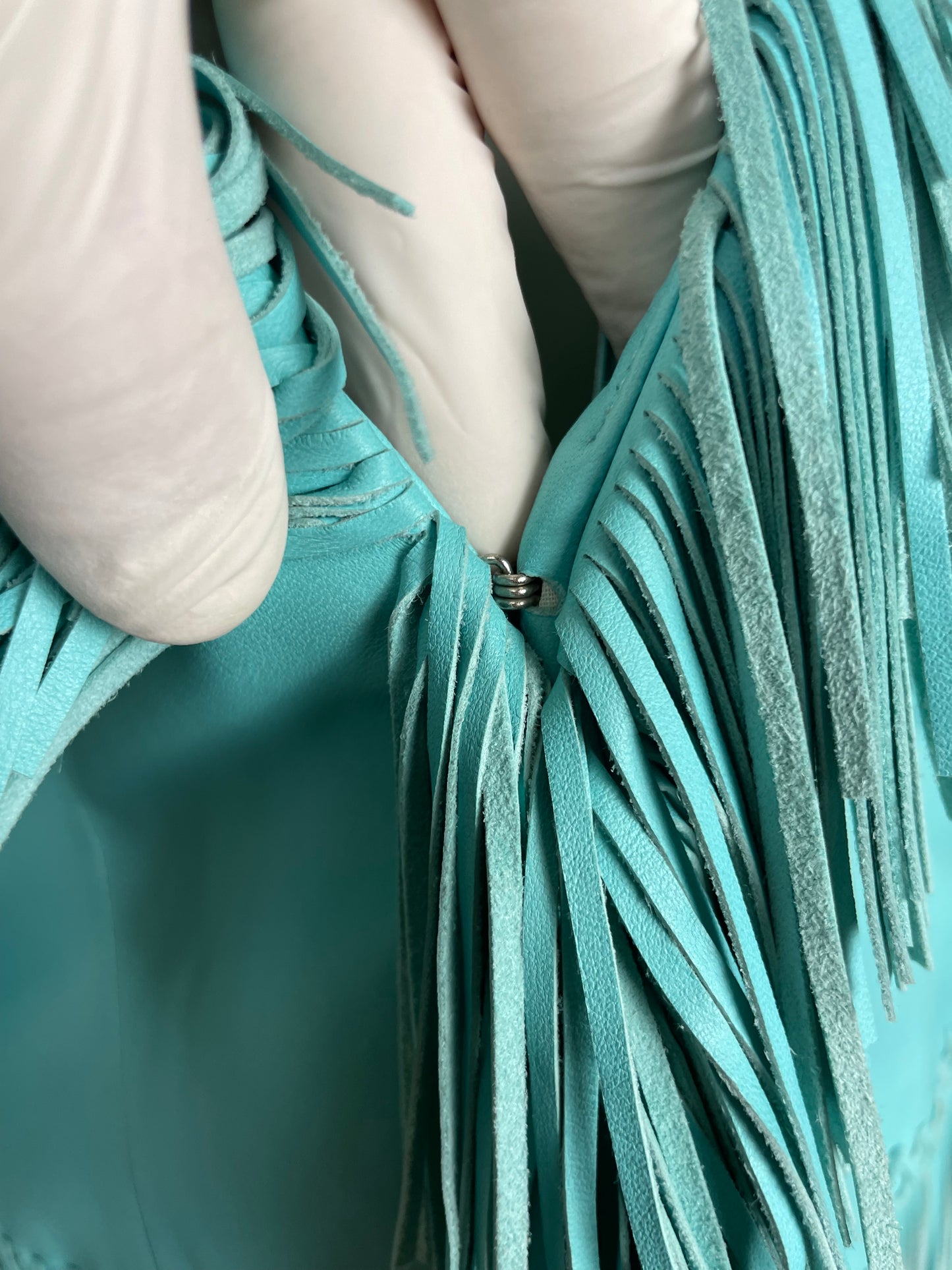 Gianni Versace S/S 2002 Fringes Leather Blazer (M)