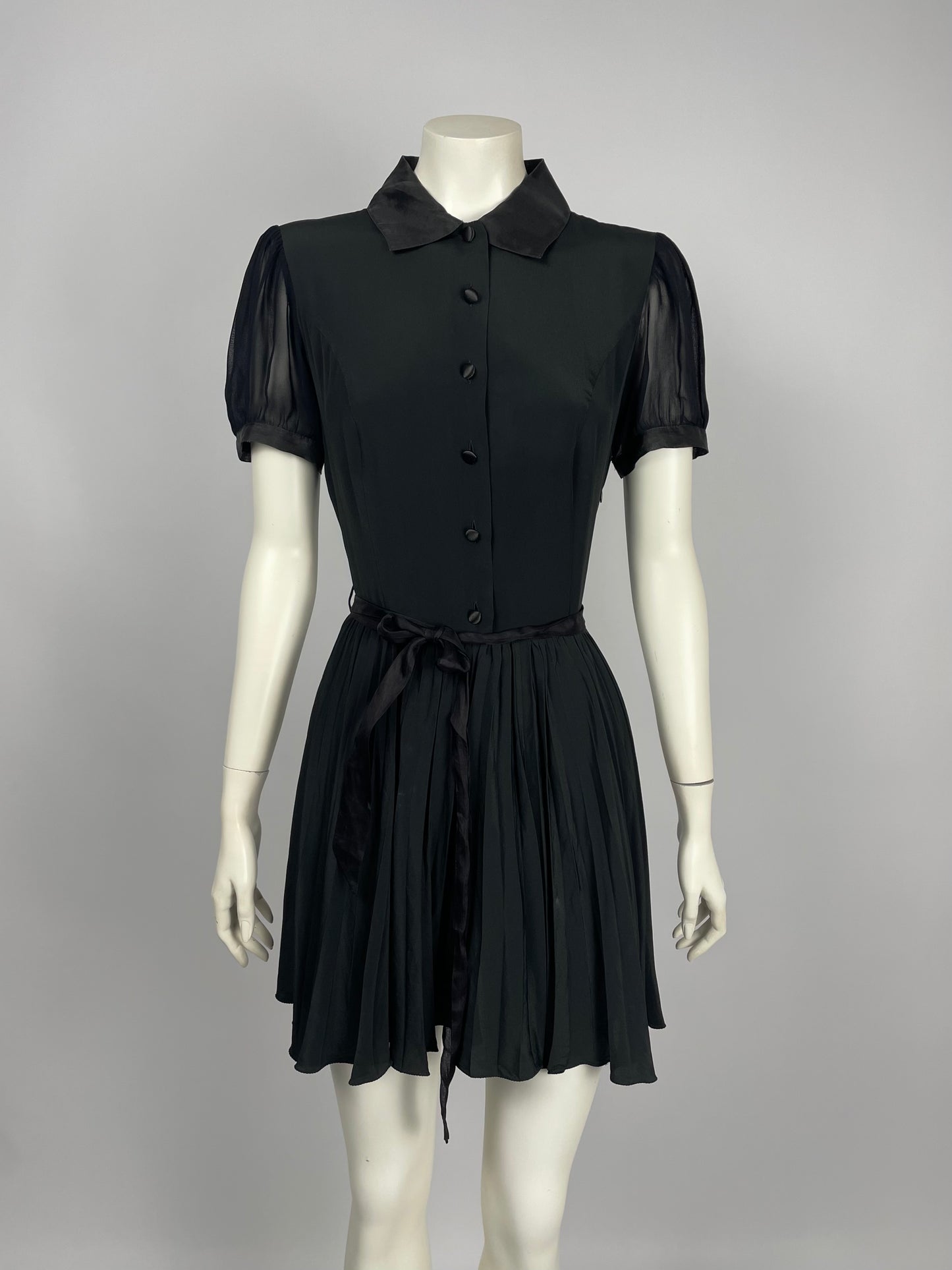 Blumarine 1990’s Tie mini dress.