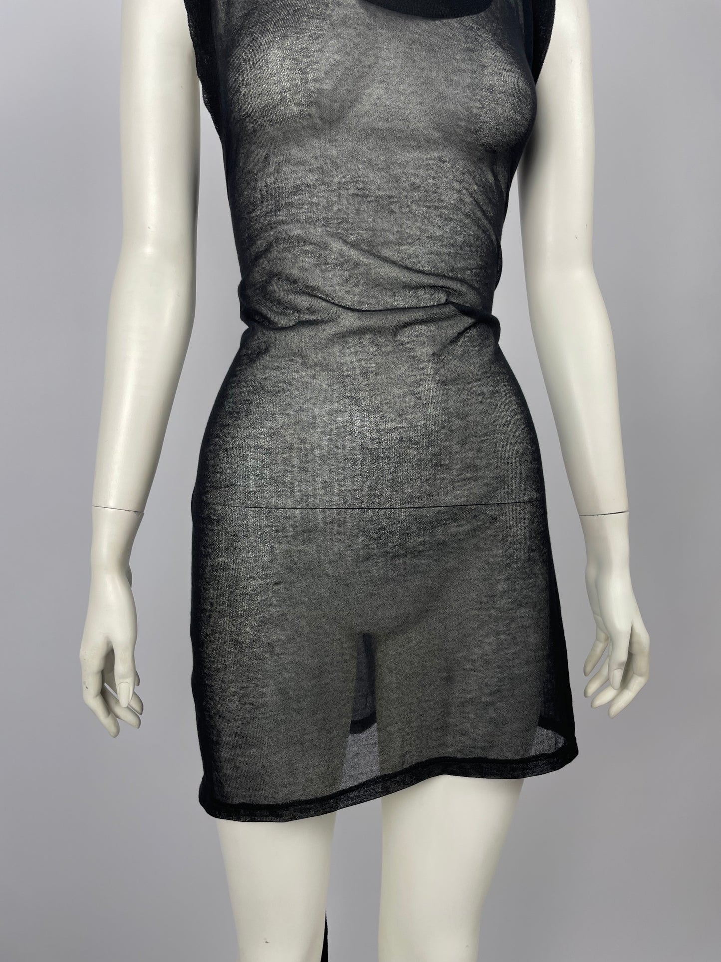 Ann Demeulemeester Tied Mini Dress