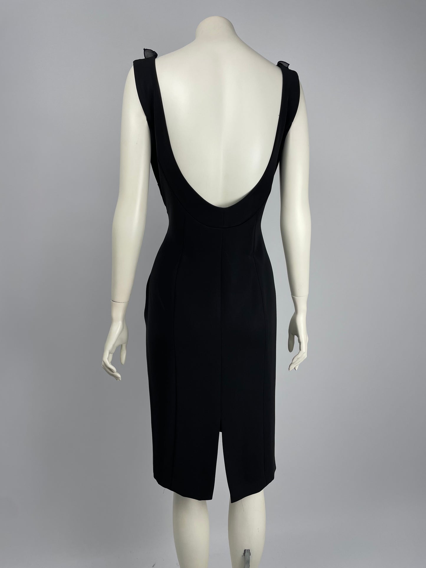 Blumarine 2000’s wide neckline dress
