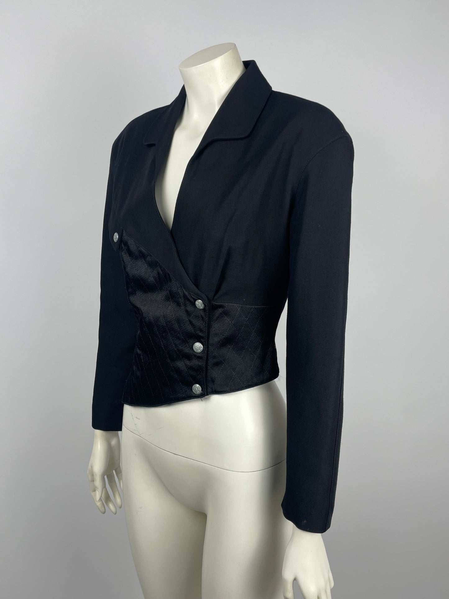 Thierry Mugler 1980’s Asymmetrical Jacket