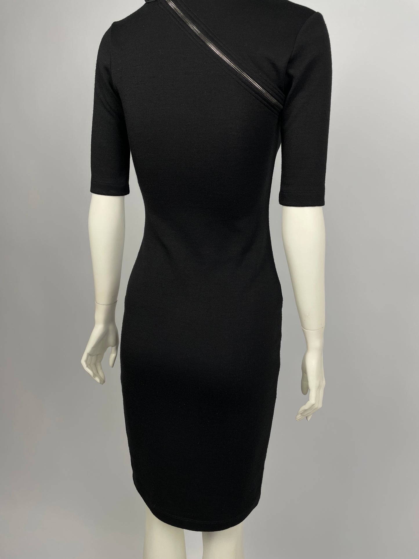 Plein Sud Asymmetrical Zipper Dress