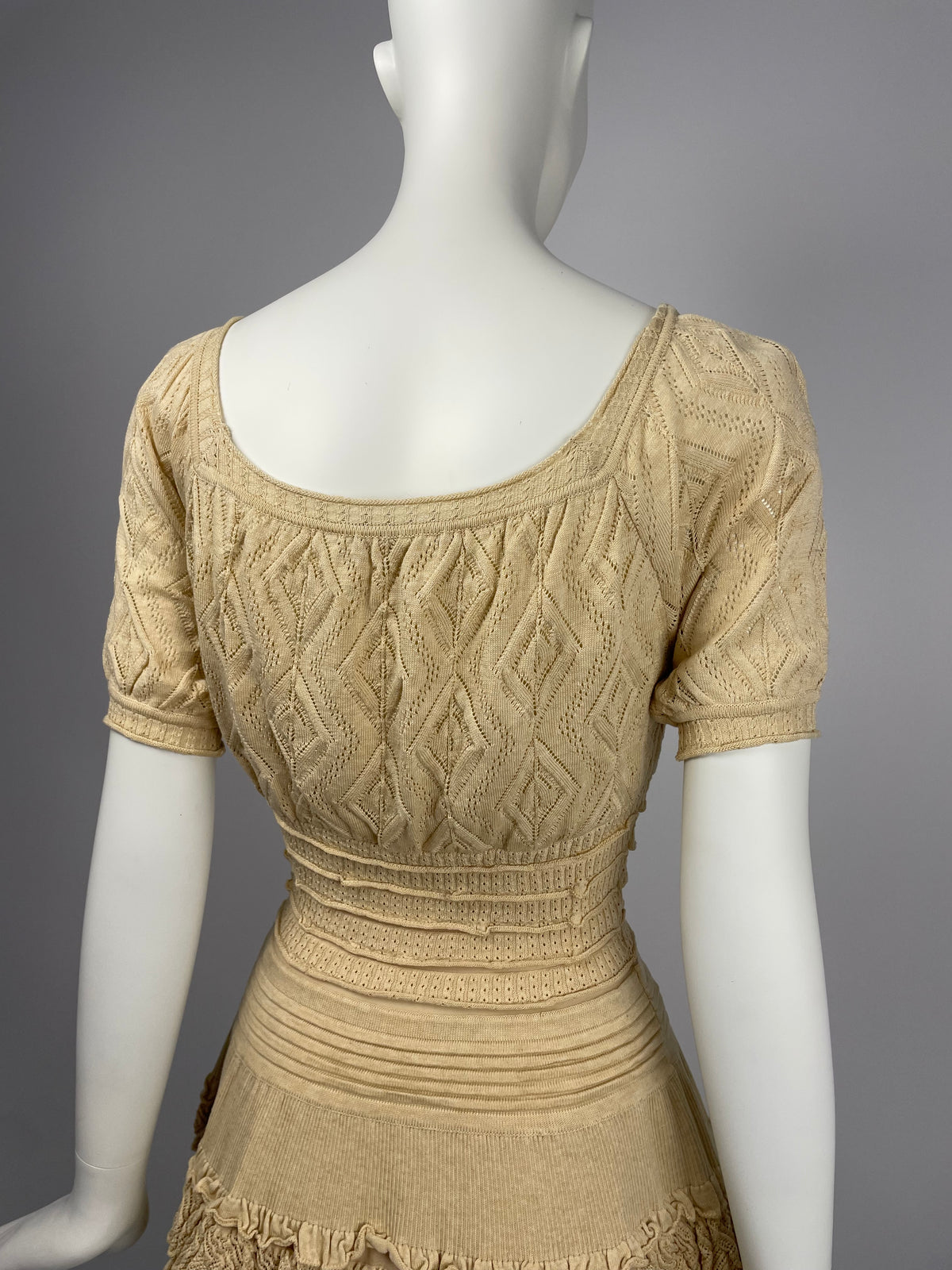 Blumarine 2000's Ruffled mini dress
