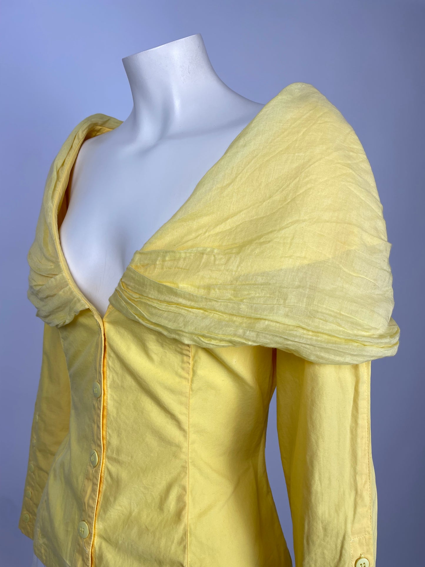 Plein Sud cape blouse