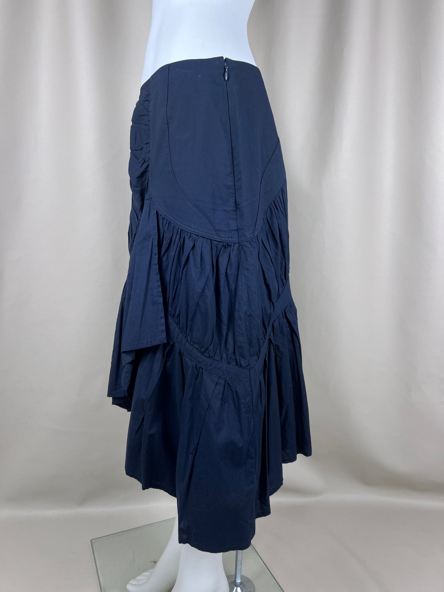 Issey Miyake mid 2000’s flared midi skirt (M)