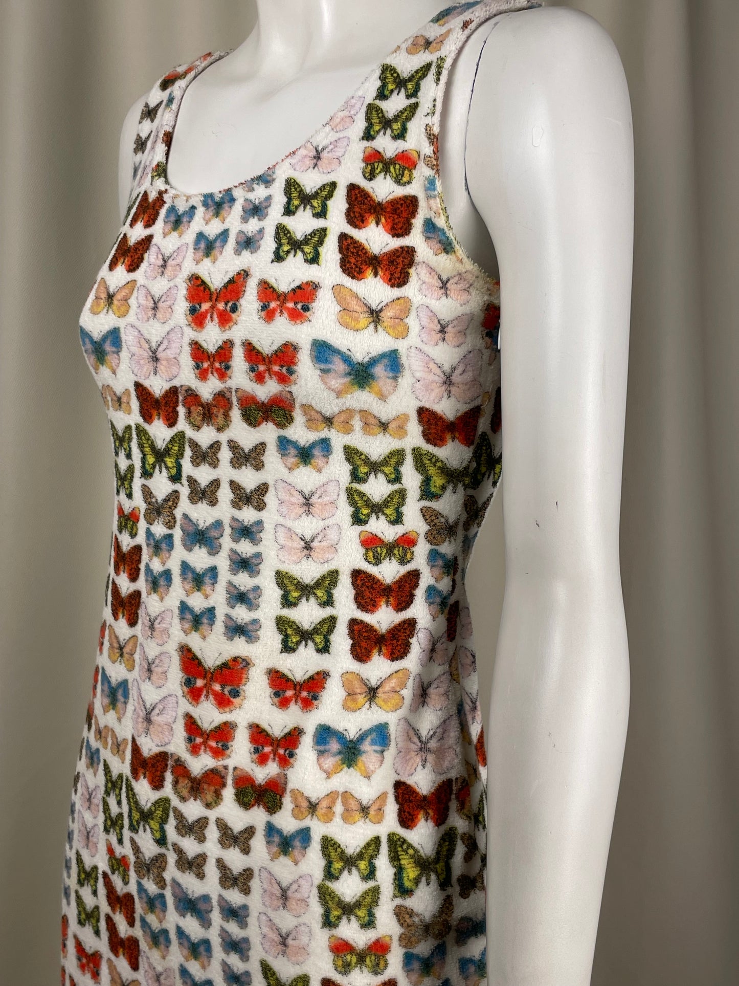 Gianni Versace Couture S/S 2016 Towel Butterfly Dress (M)