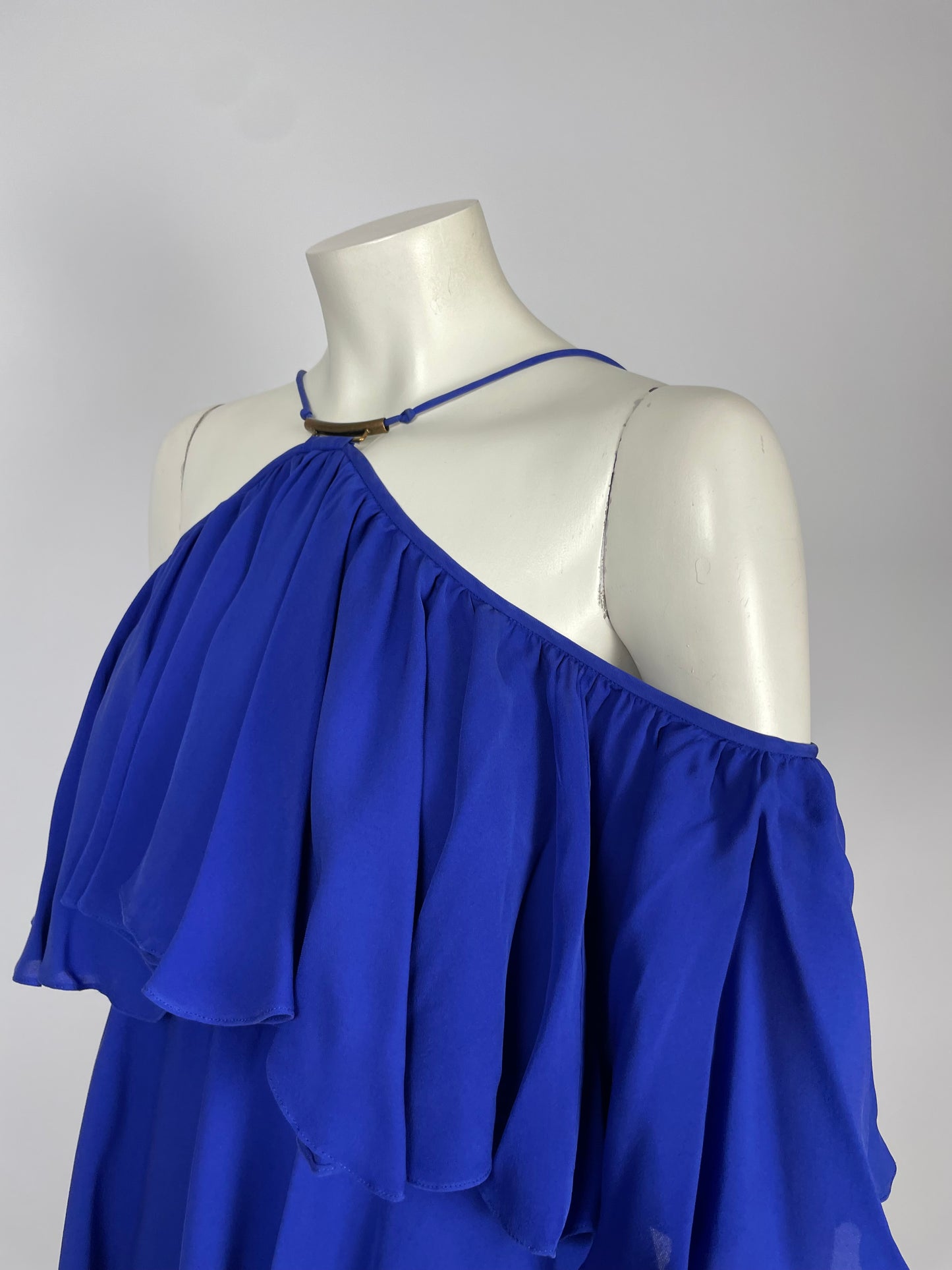 Plein Sud Silk Mini Dress