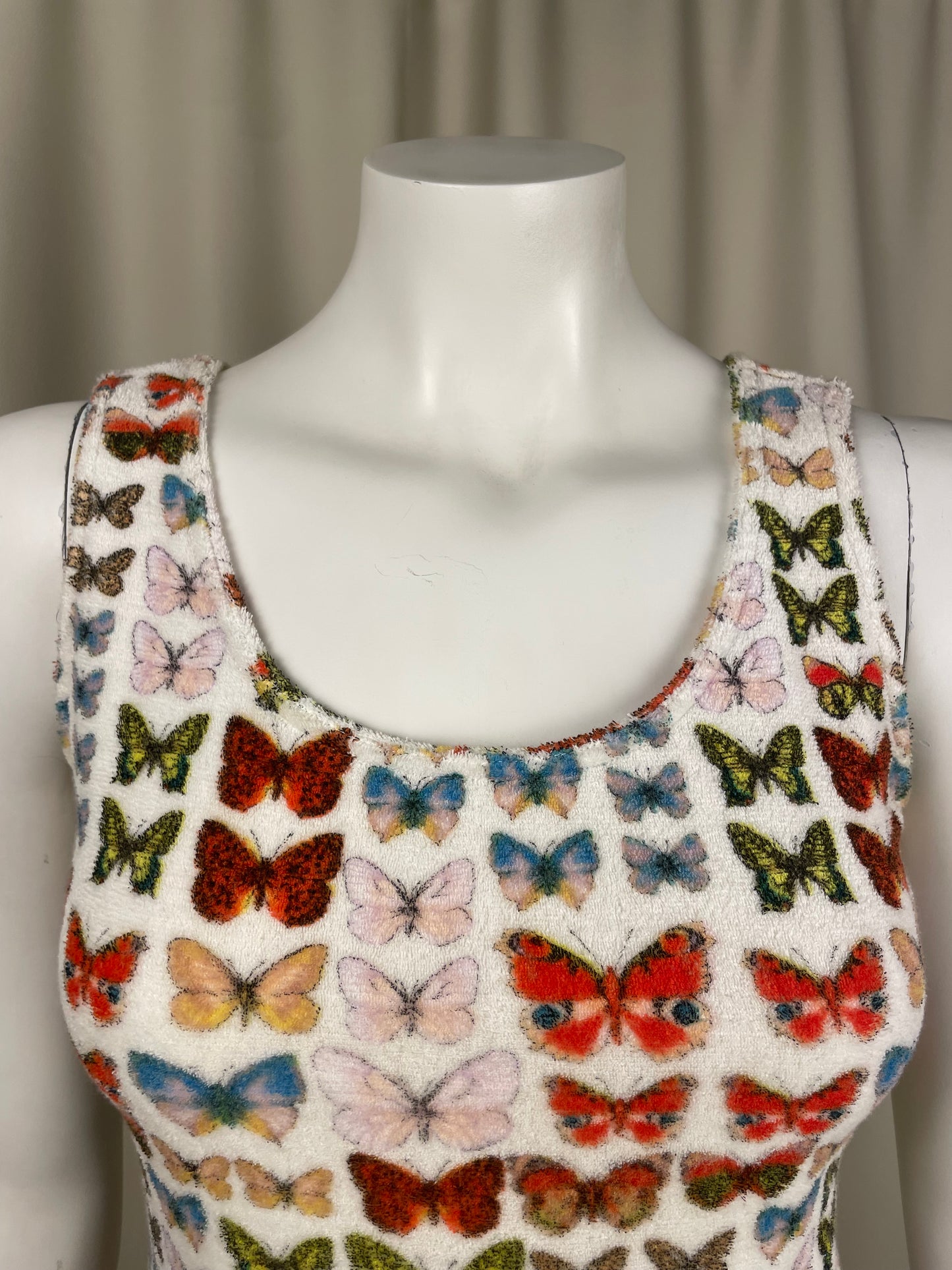 Gianni Versace Couture S/S 2016 Towel Butterfly Dress (M)