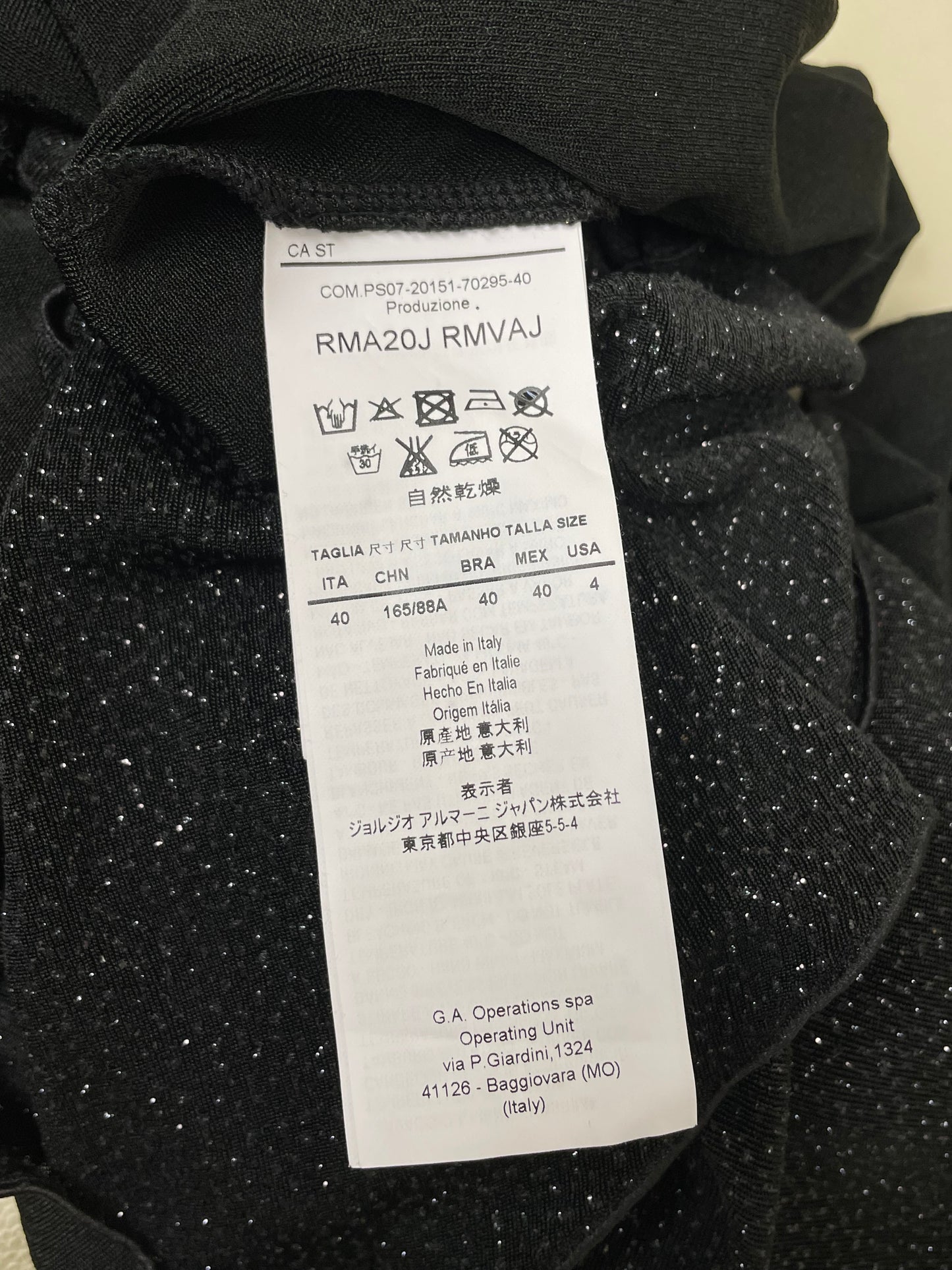 Armani 2015 Stones Dress (S)