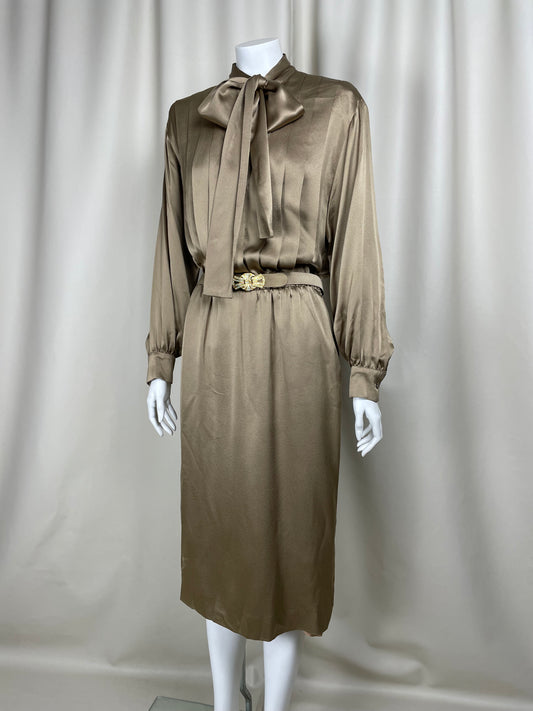 Christian Dior by Gianfranco Ferré Gold Dress (M)