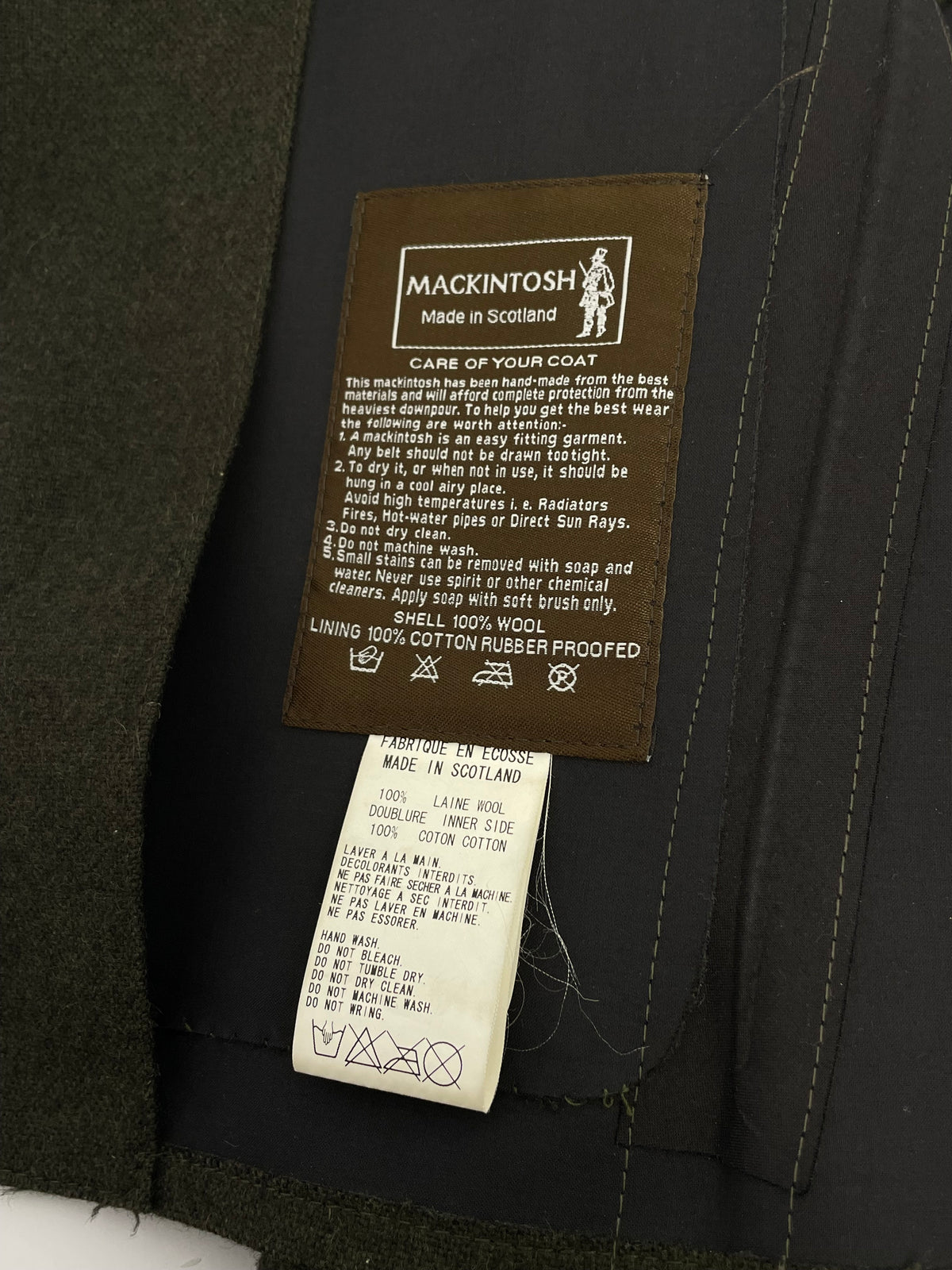 Yohji Yamamoto x Mackintosh Cropped Jacket