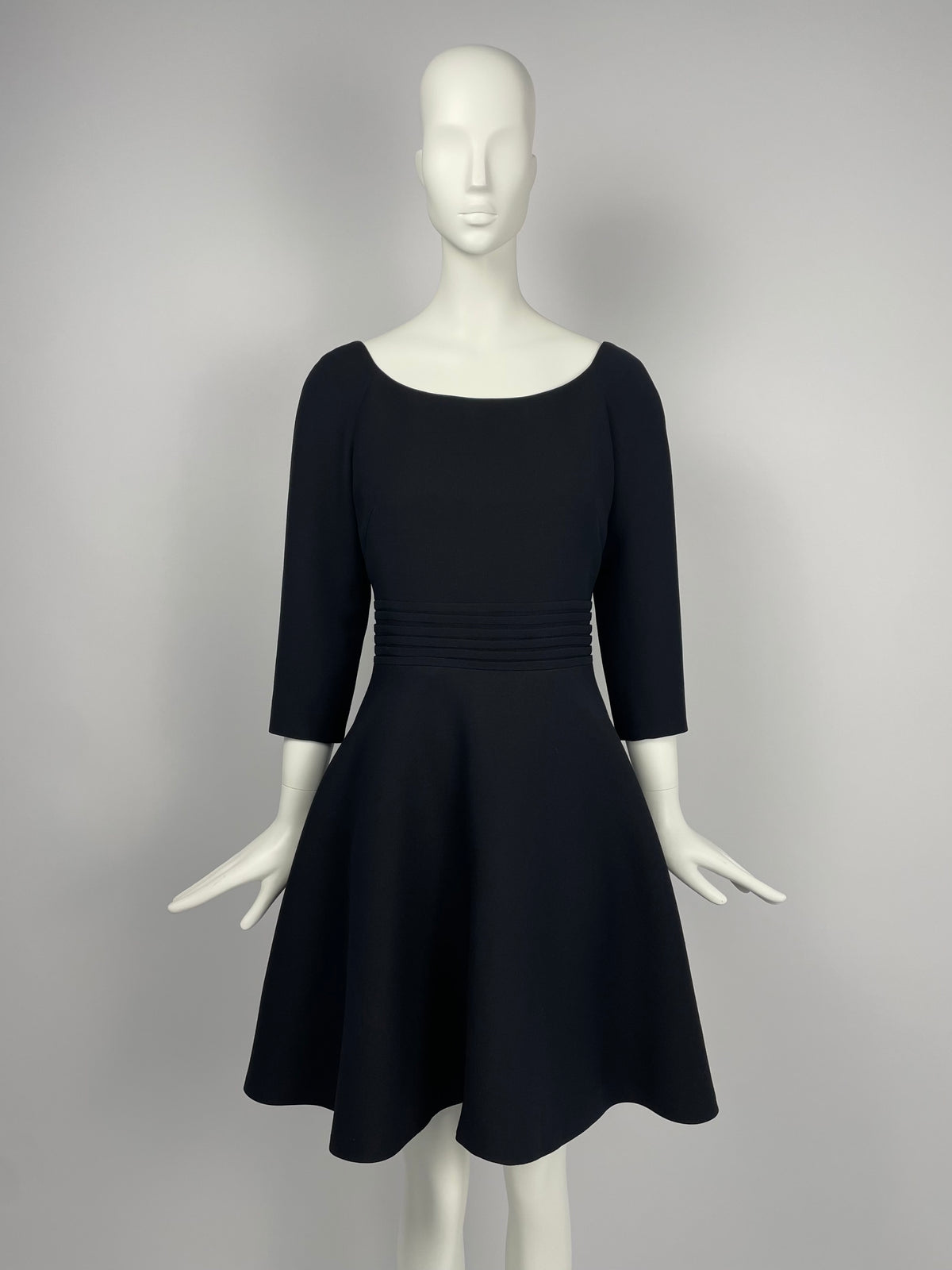 Dior F/W 2017 Wide neckline dress