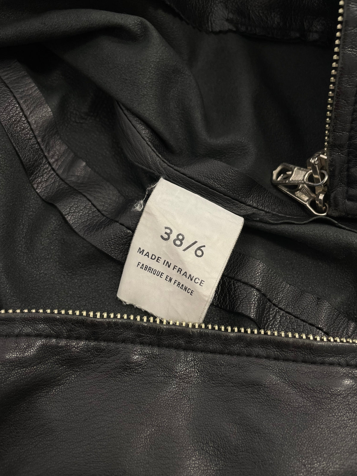 Plein sud 2000's Leather Moto Jacket