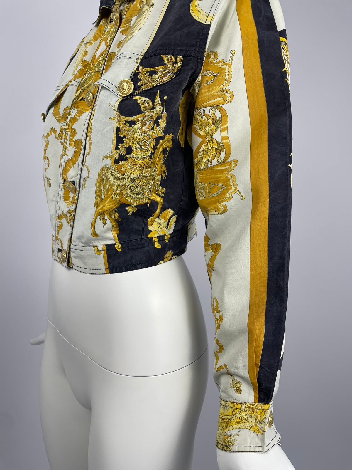 Gianni Versace S/S 1992 Barroque print jacket