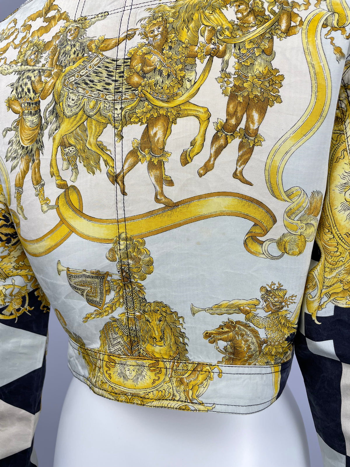 Gianni Versace S/S 1992 Barroque print jacket