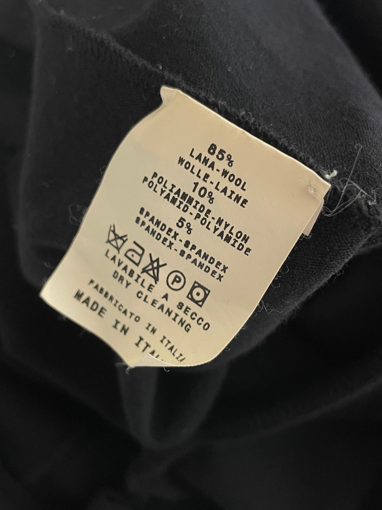 Yves Saint Laurent by Tom Ford double layer wool top