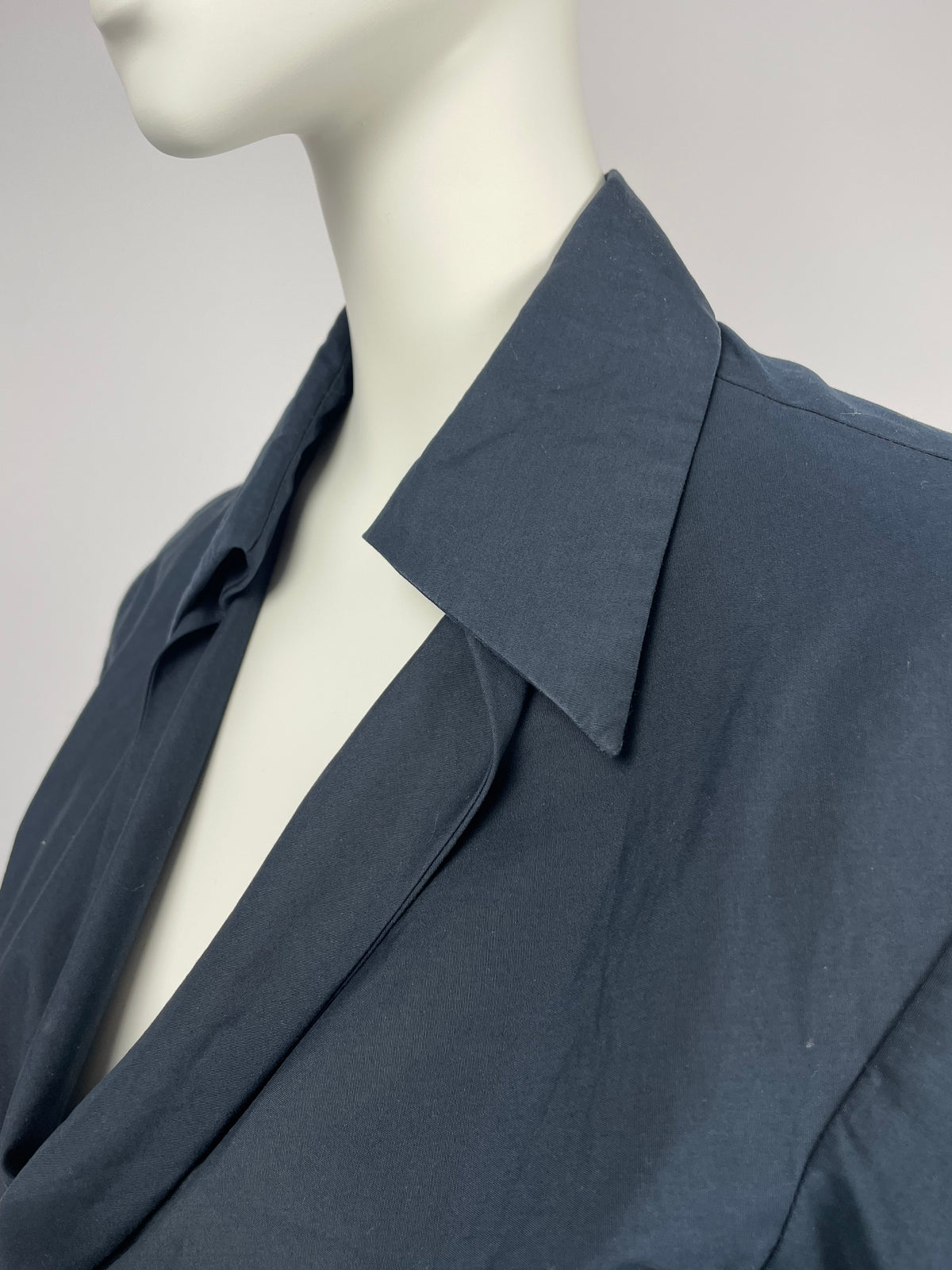 Gucci by Tom Ford S/S 2001 tie blouse