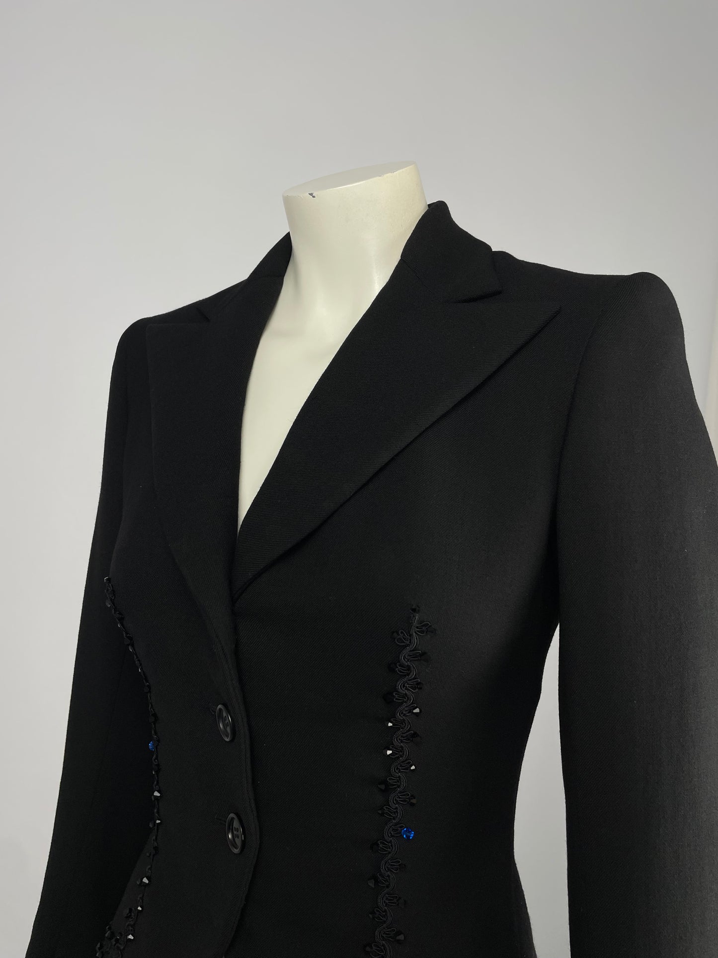 Ralph Lauren Purple Label 2000’s Pianist tail blazer.