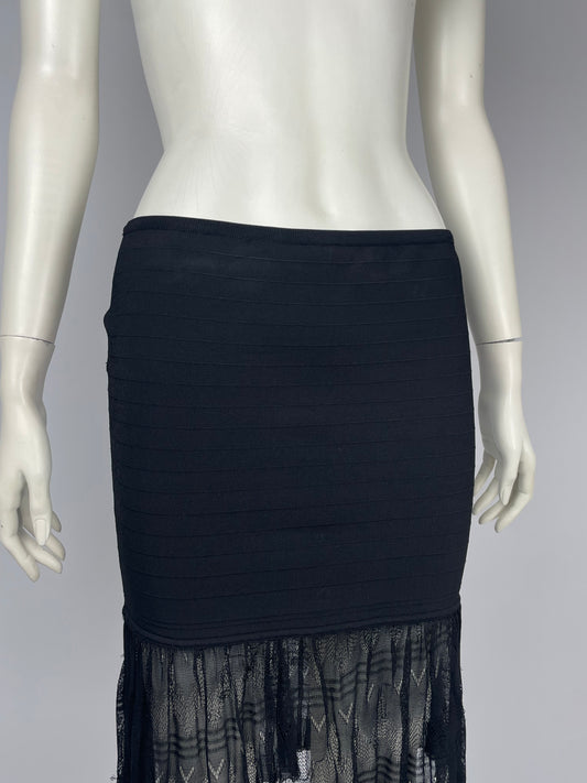 Gianni Versace 1990’s Lace Mini Skirt