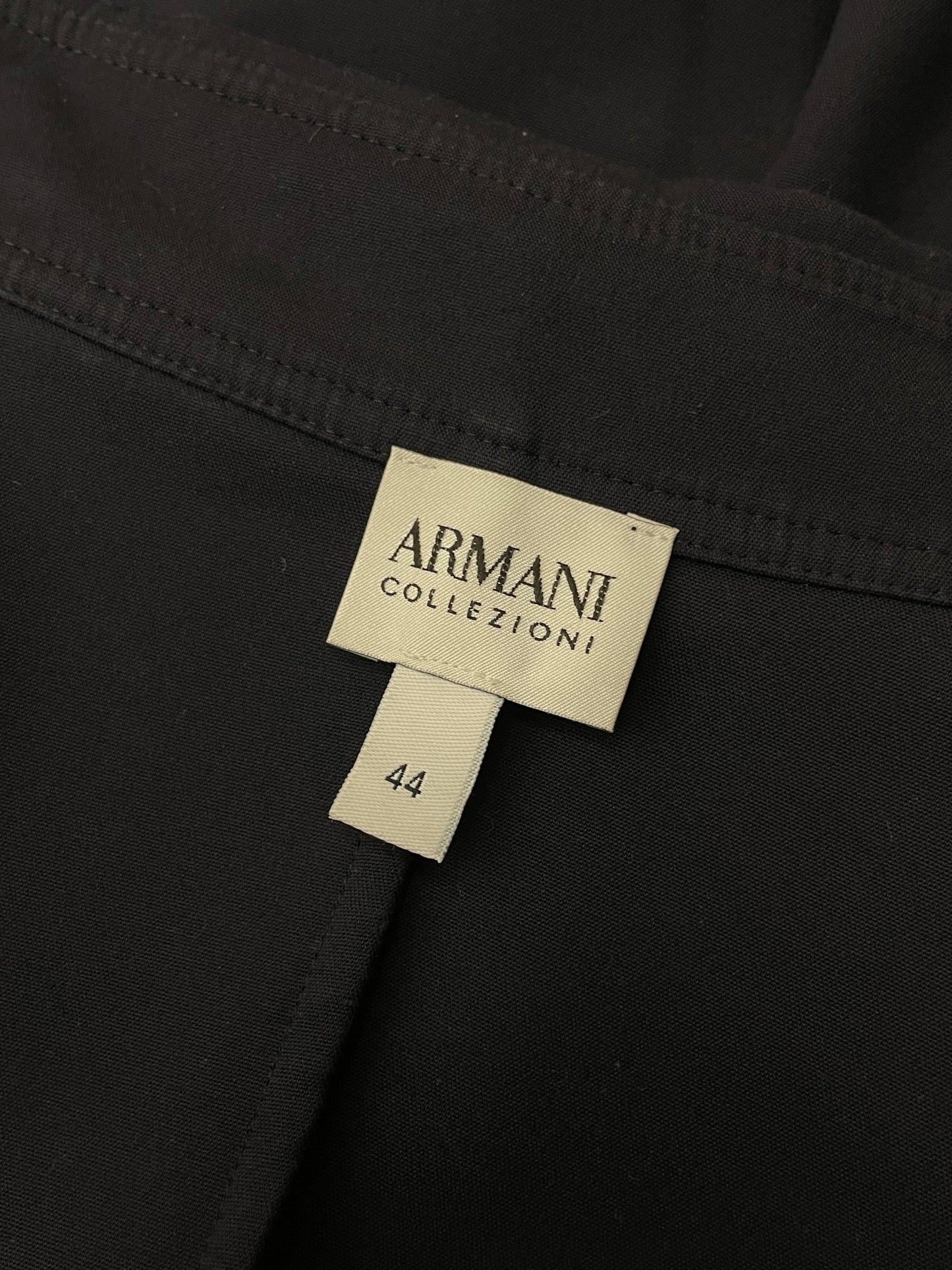 Armani Navy gathered jacket