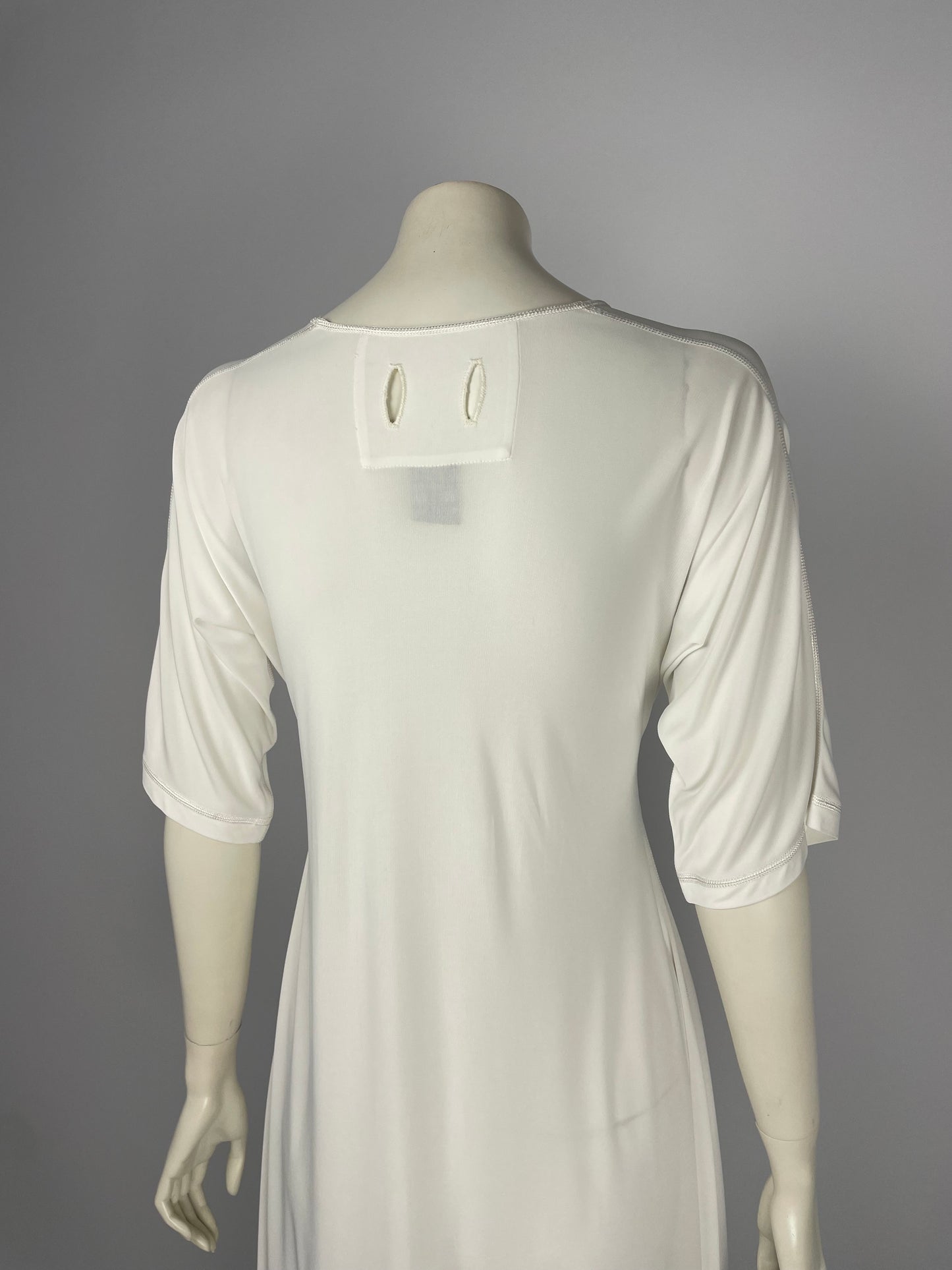 Jean Paul Gaultier white maxi dress