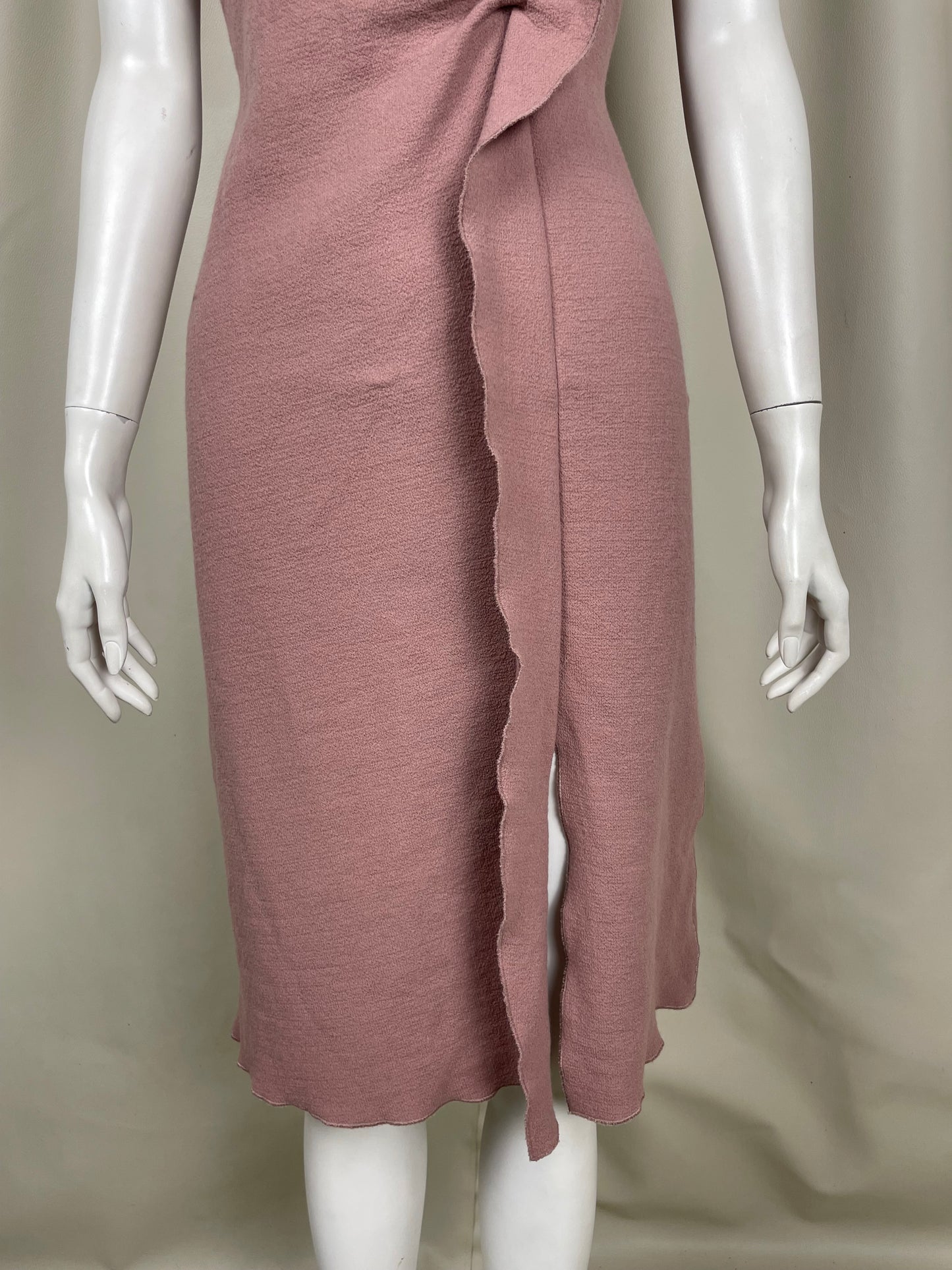 Bottega Veneta 2010’s Gathered Midi Dress (M)