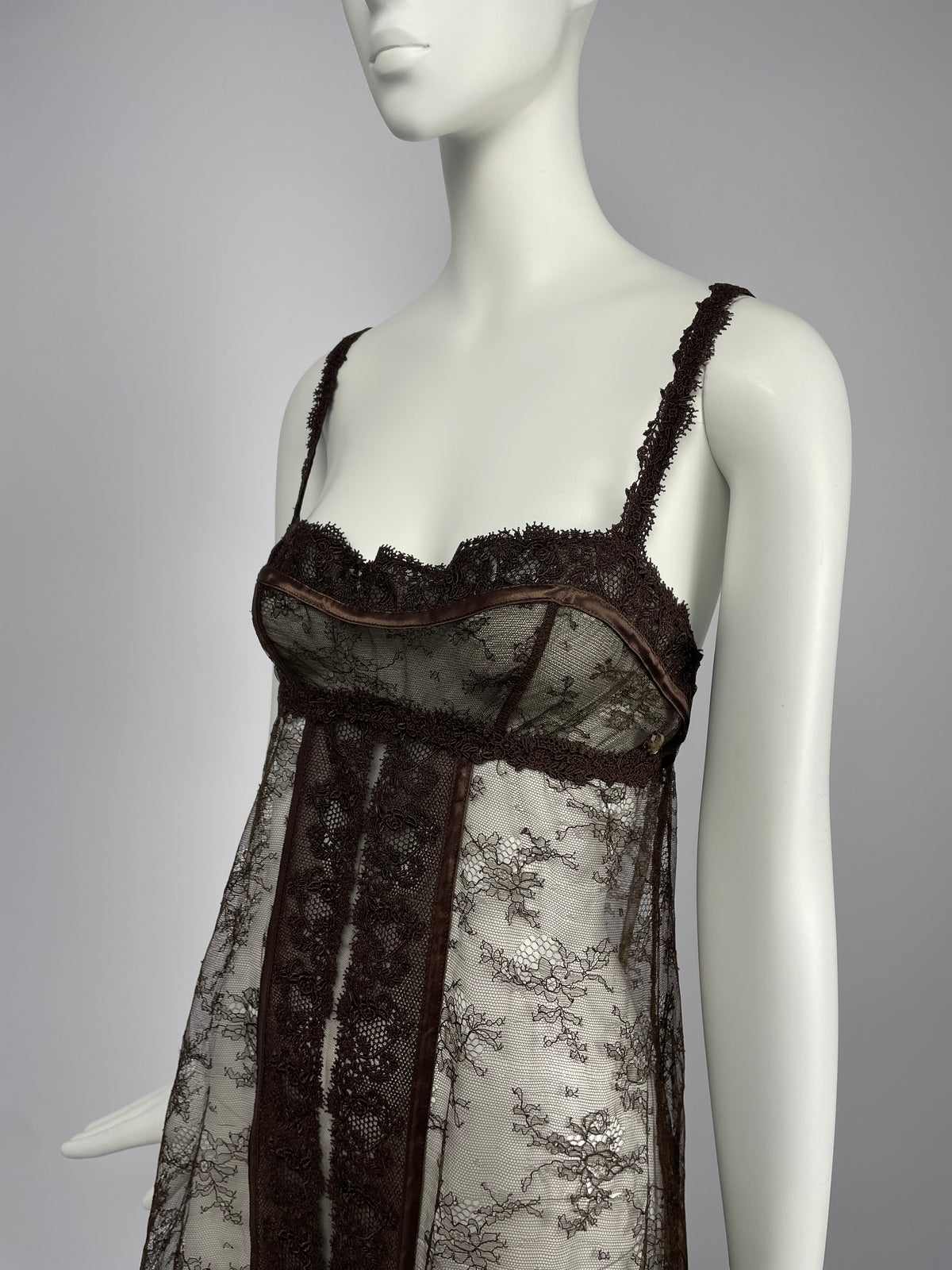Dior by John Galliano 2000’s lingerie dress