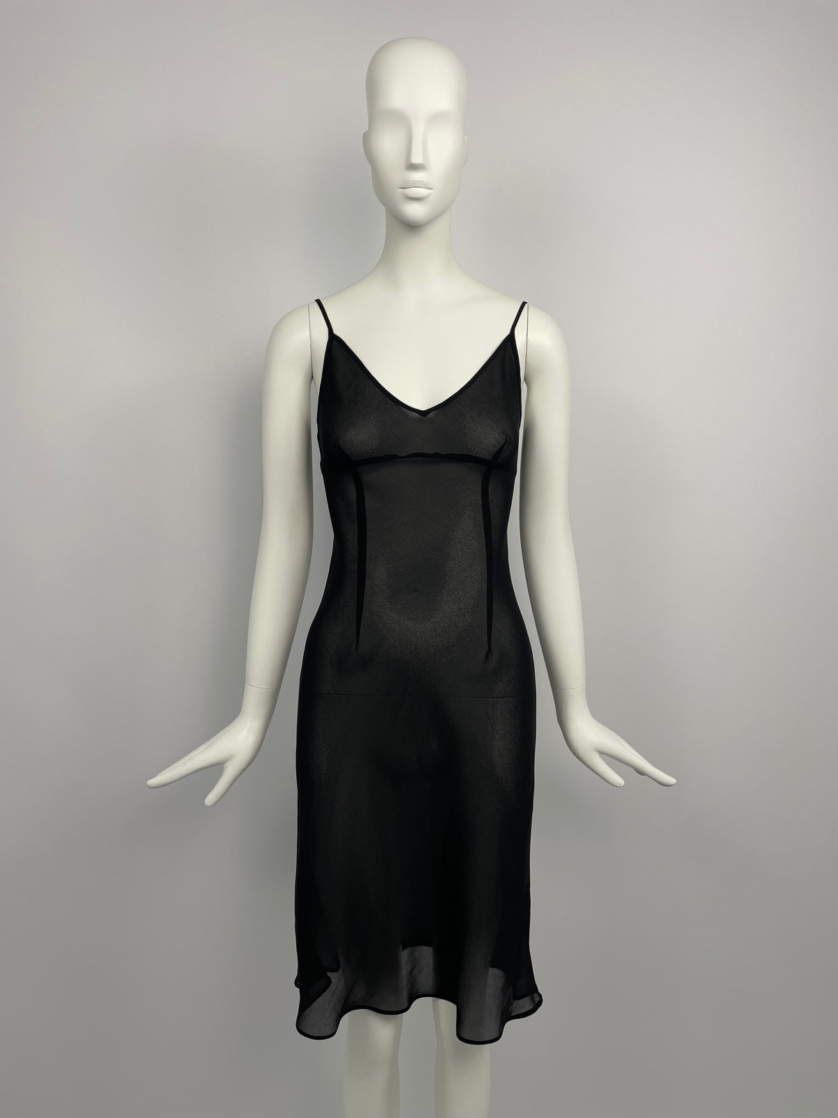 Karen Millen 2000's see-through maxi dress