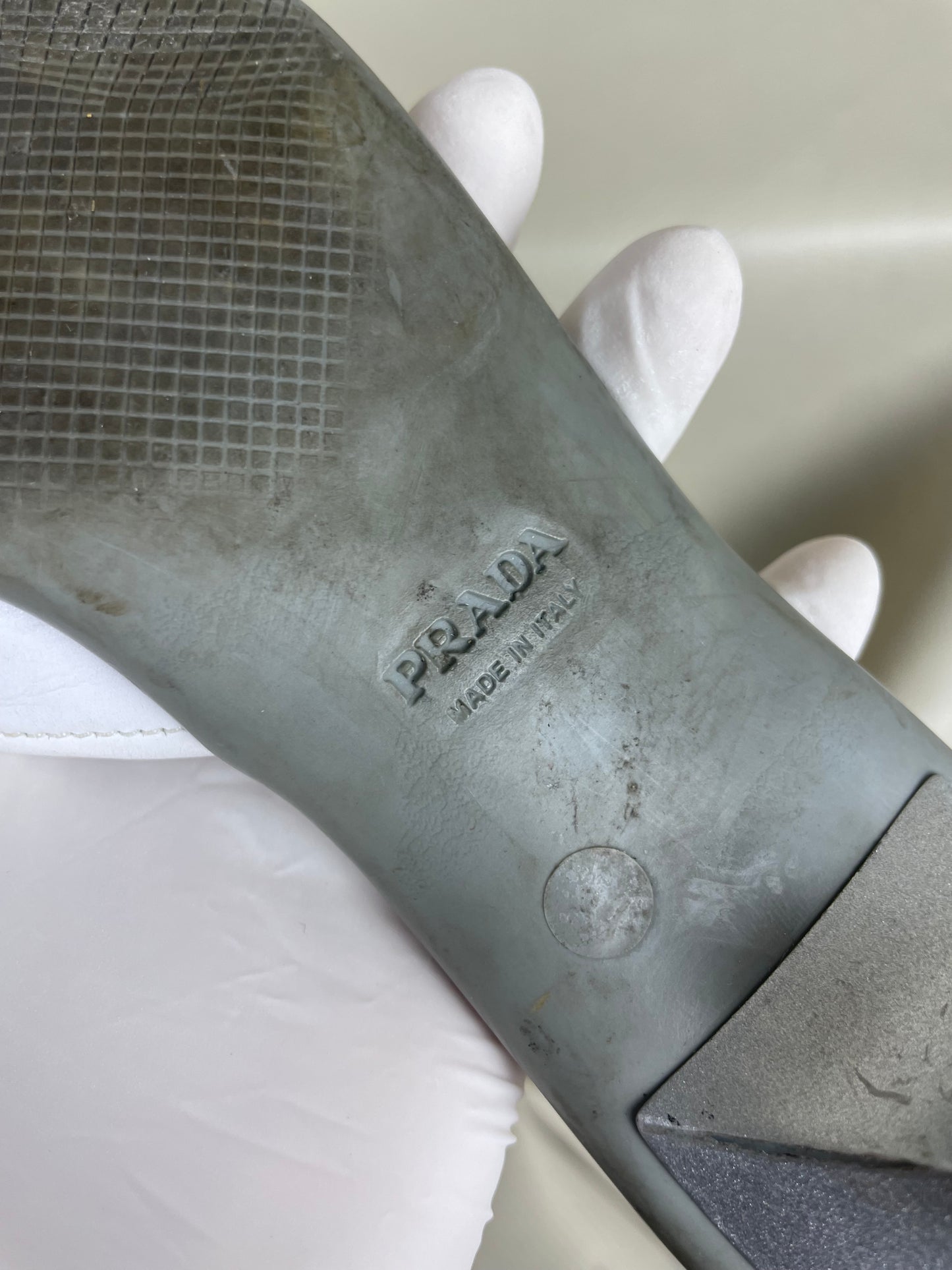 Prada 2000’s Kitten Heel Sandals (37)