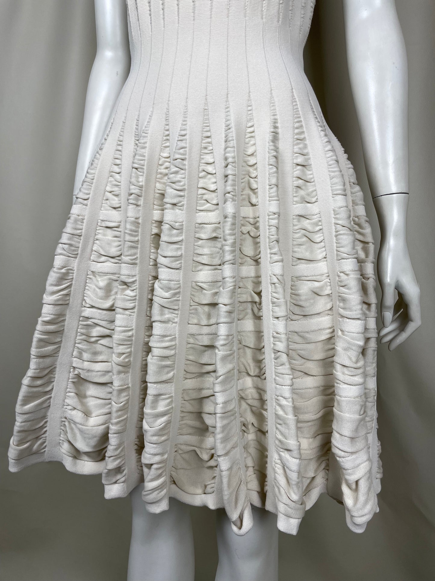 Alaia S/S 2009 Gathered Knit Dress (S)