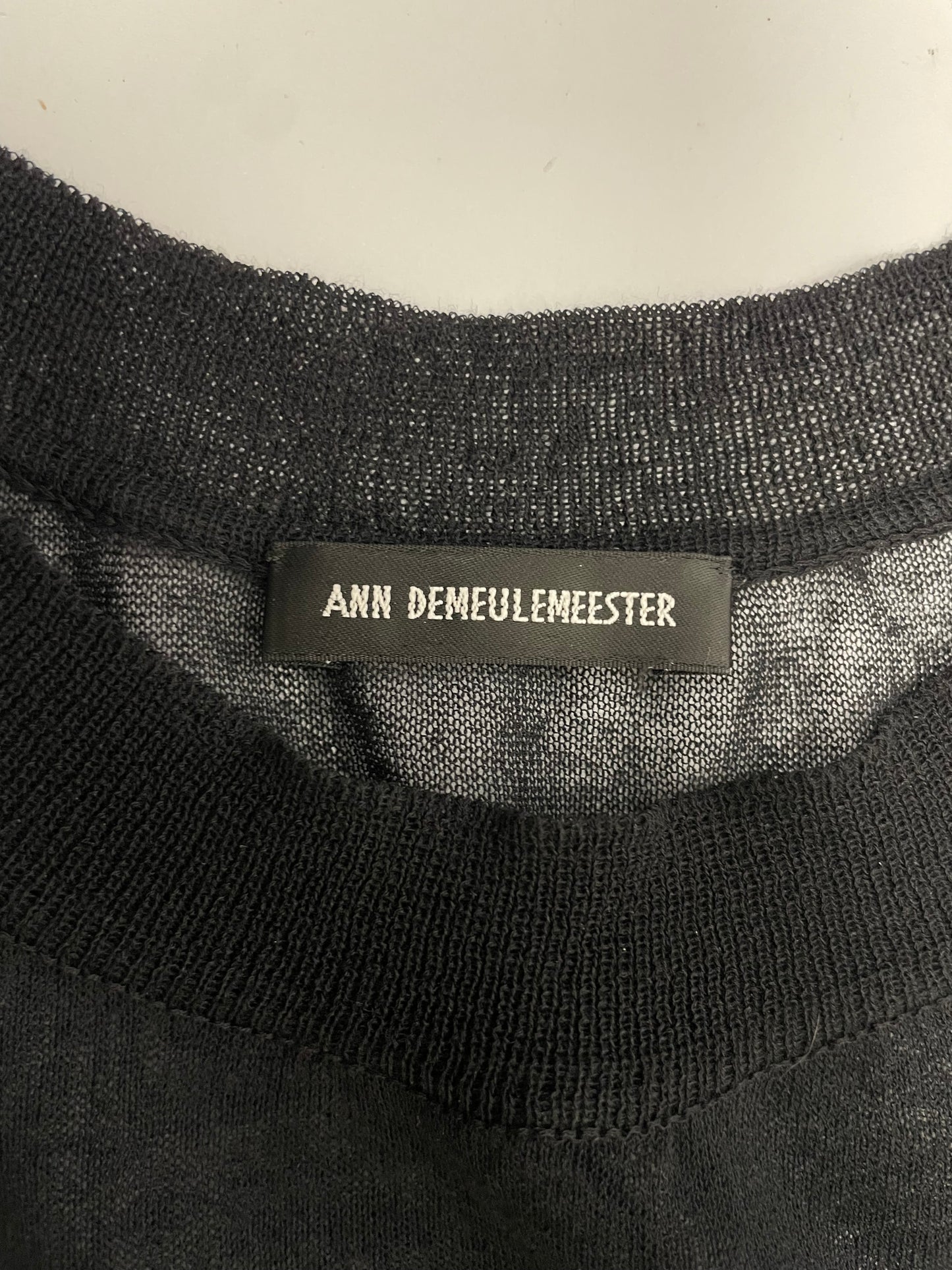 Ann Demeulemeester Tied Mini Dress