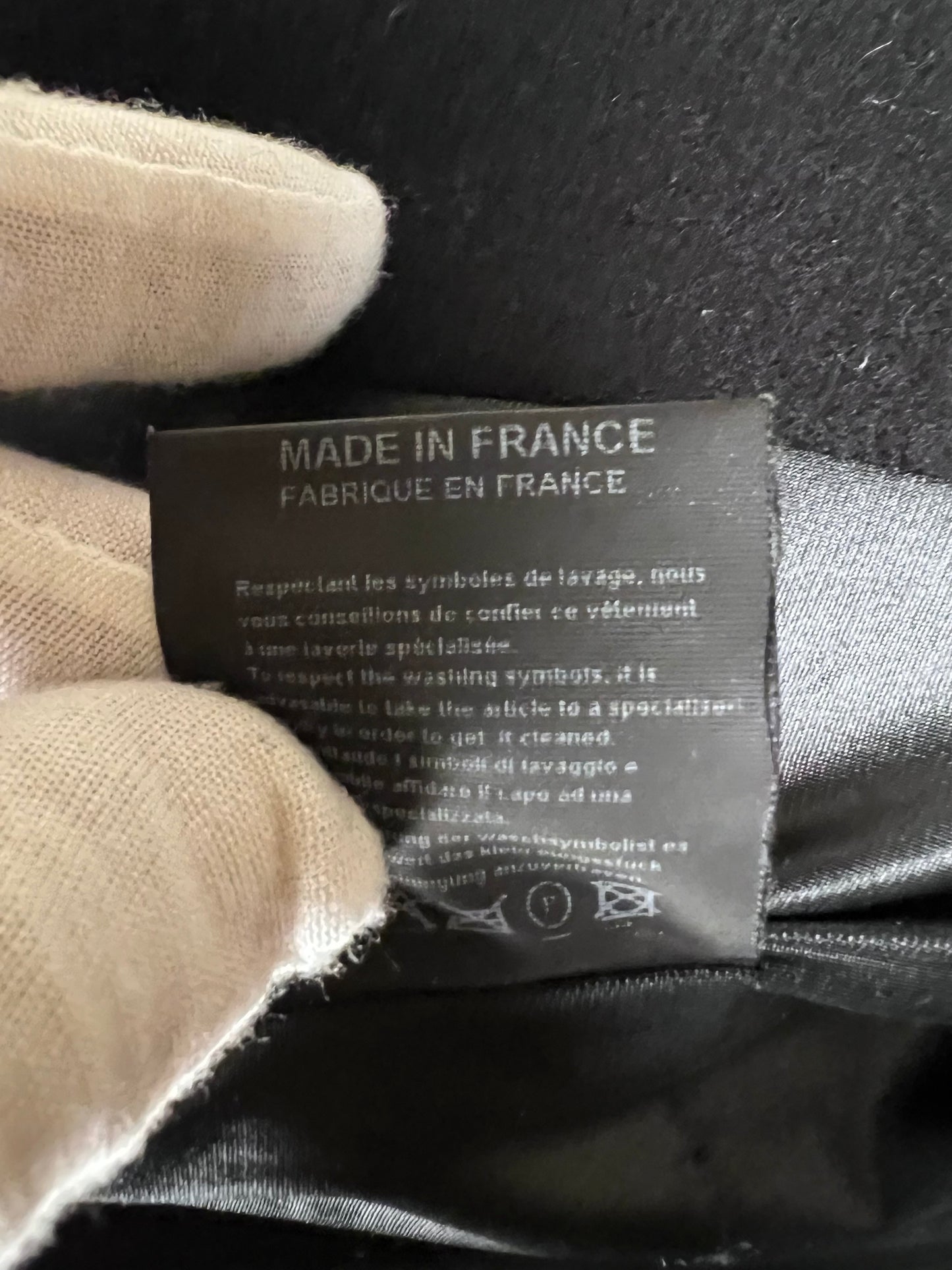 Plein Sud F/W 2004 Fox Fur Cashmere Coat (M)