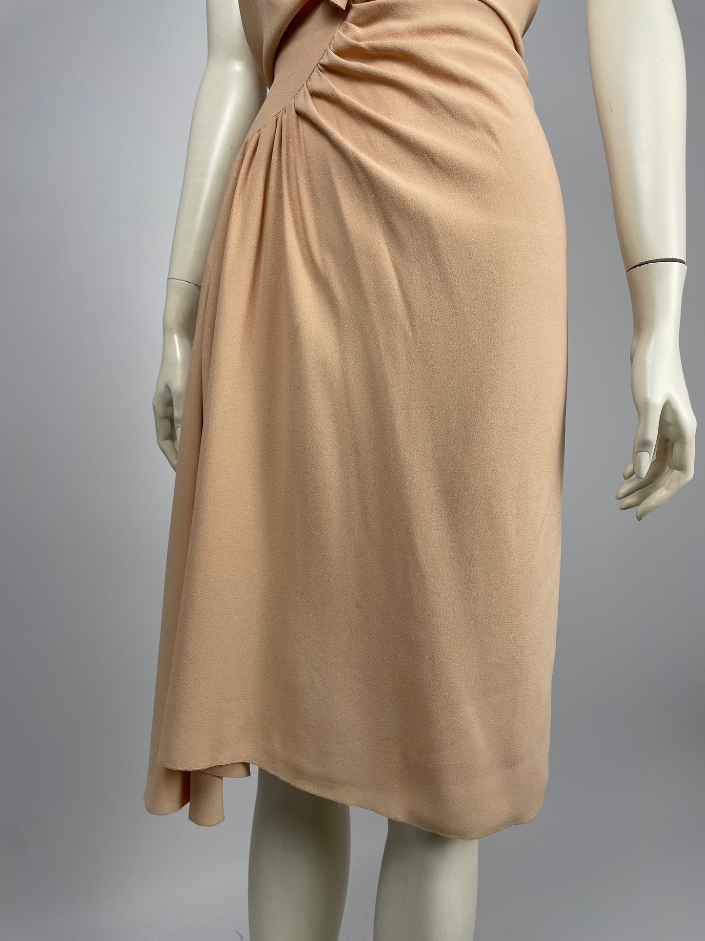 Prada S/S 2007 pink maxi dress.