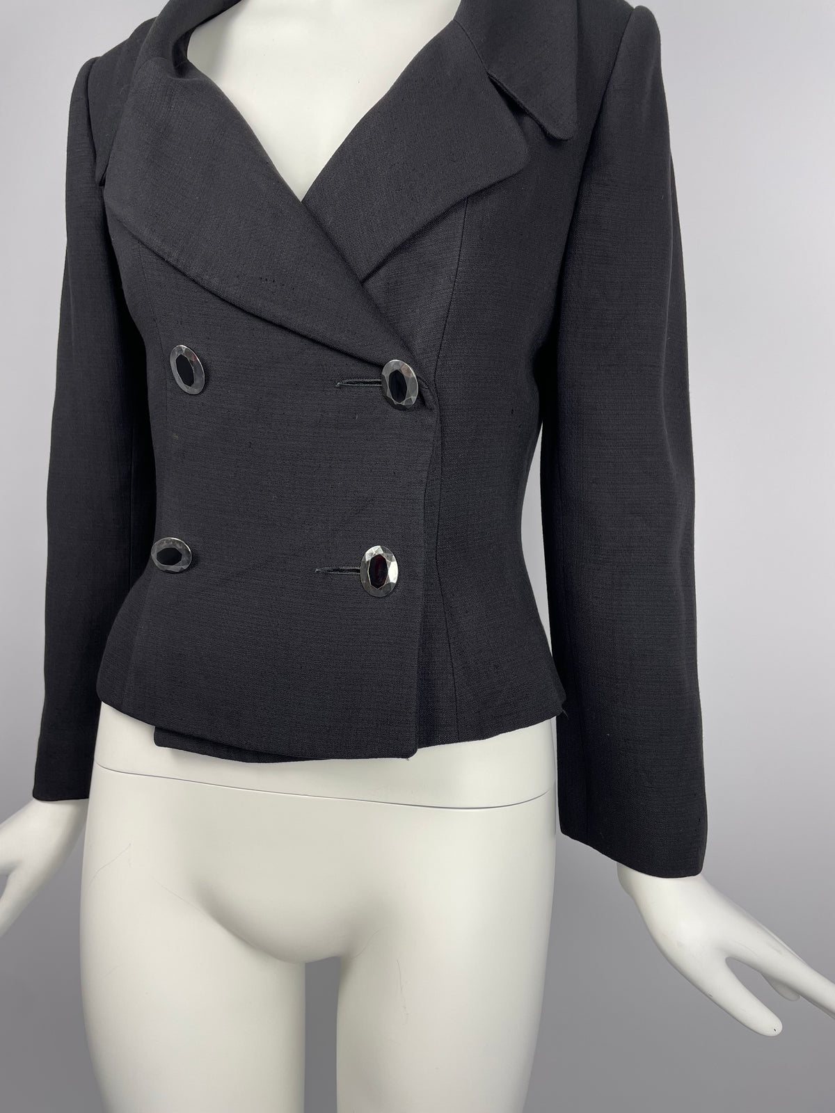 Chloé 1980's Wide neckline jacket.