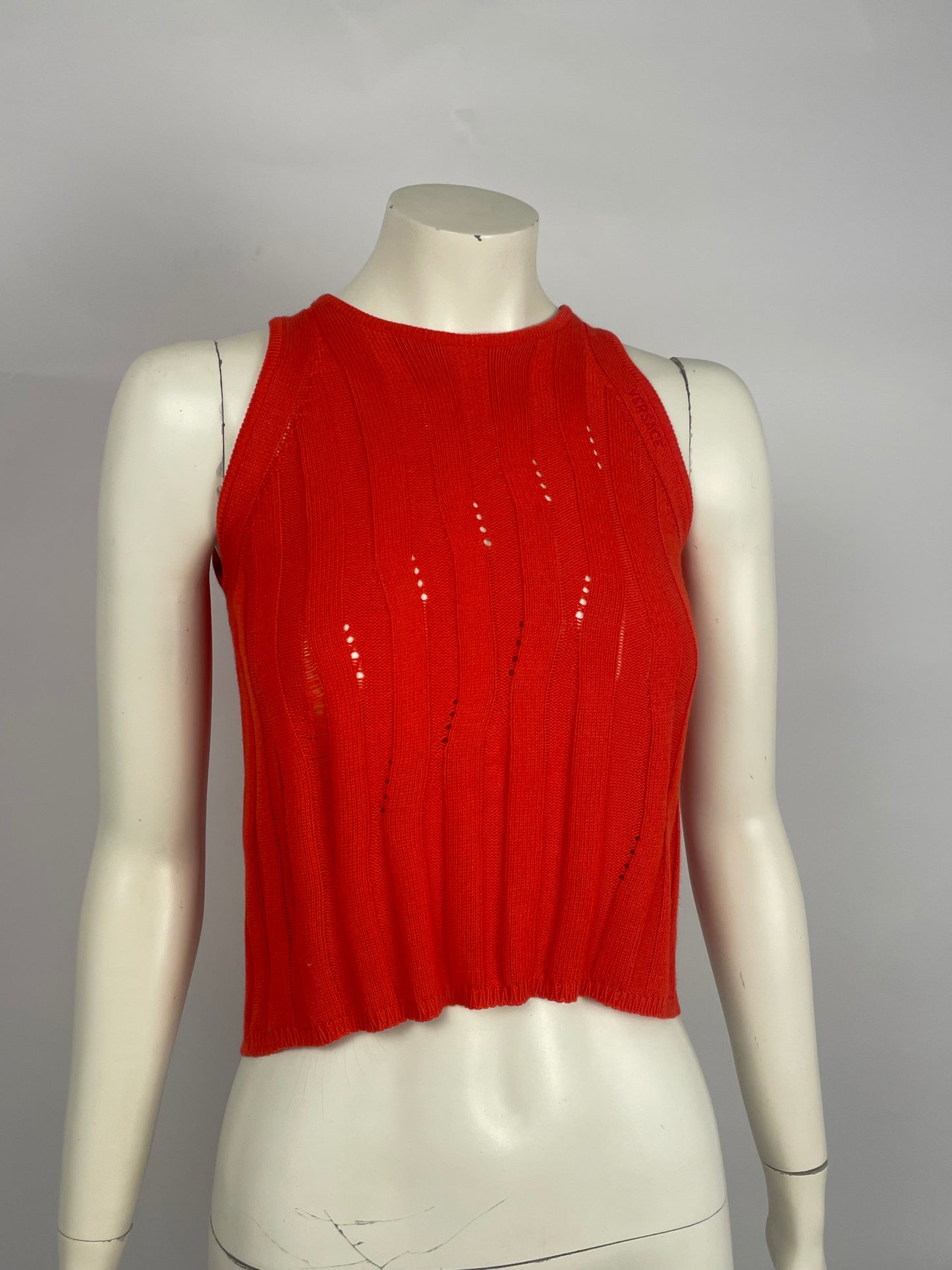 Gianni Versace 2000’s red twin set