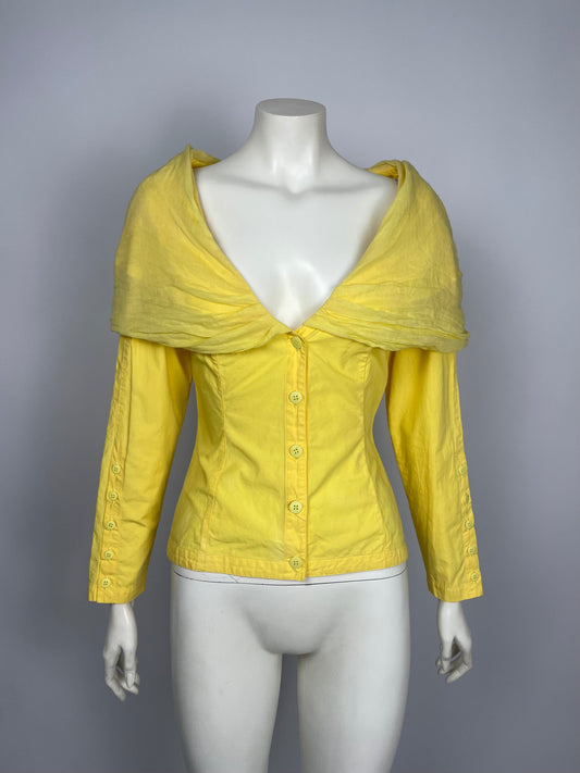 Plein Sud cape blouse