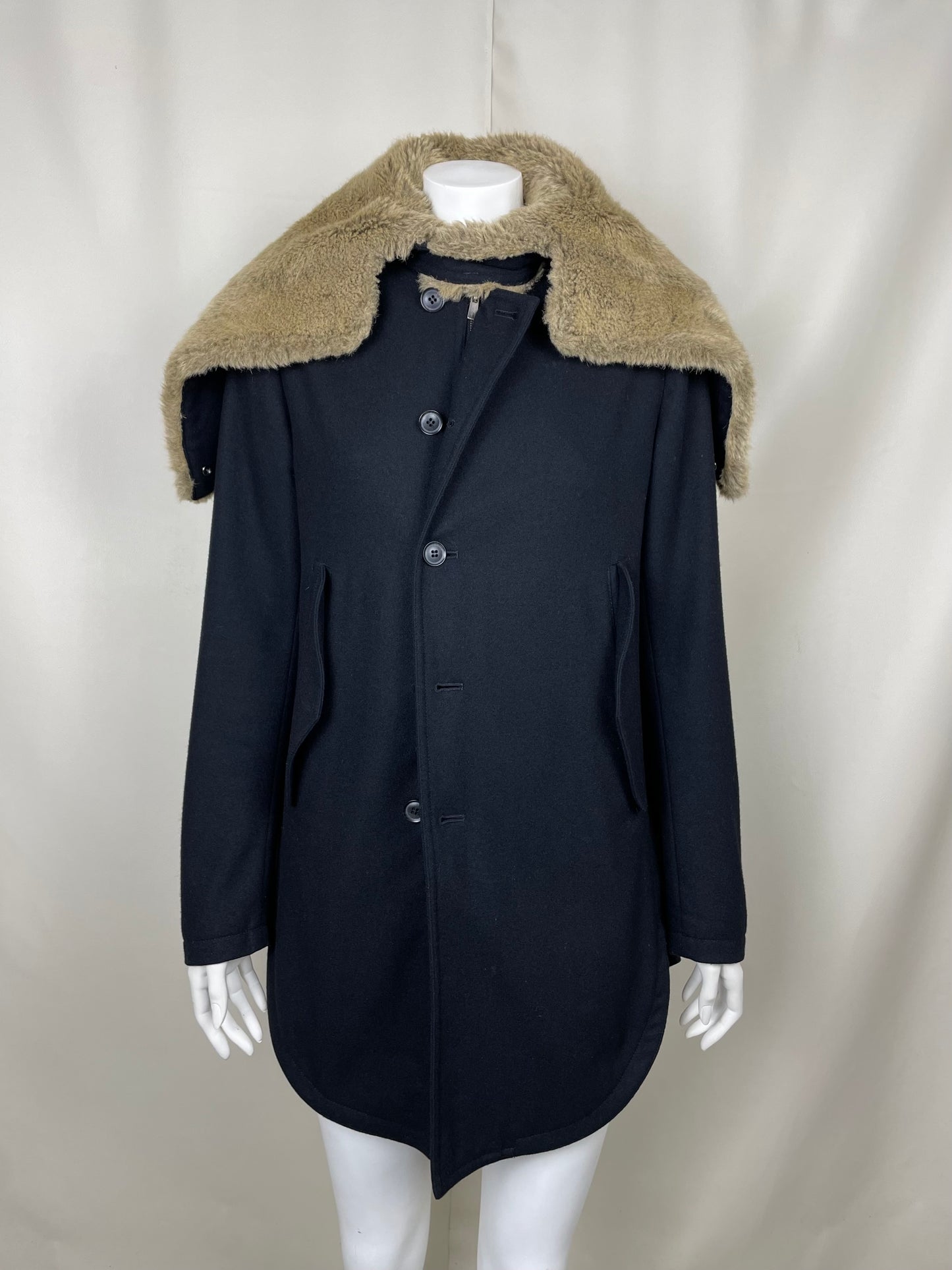 Yohji Yamamoto Fur Coat (M)