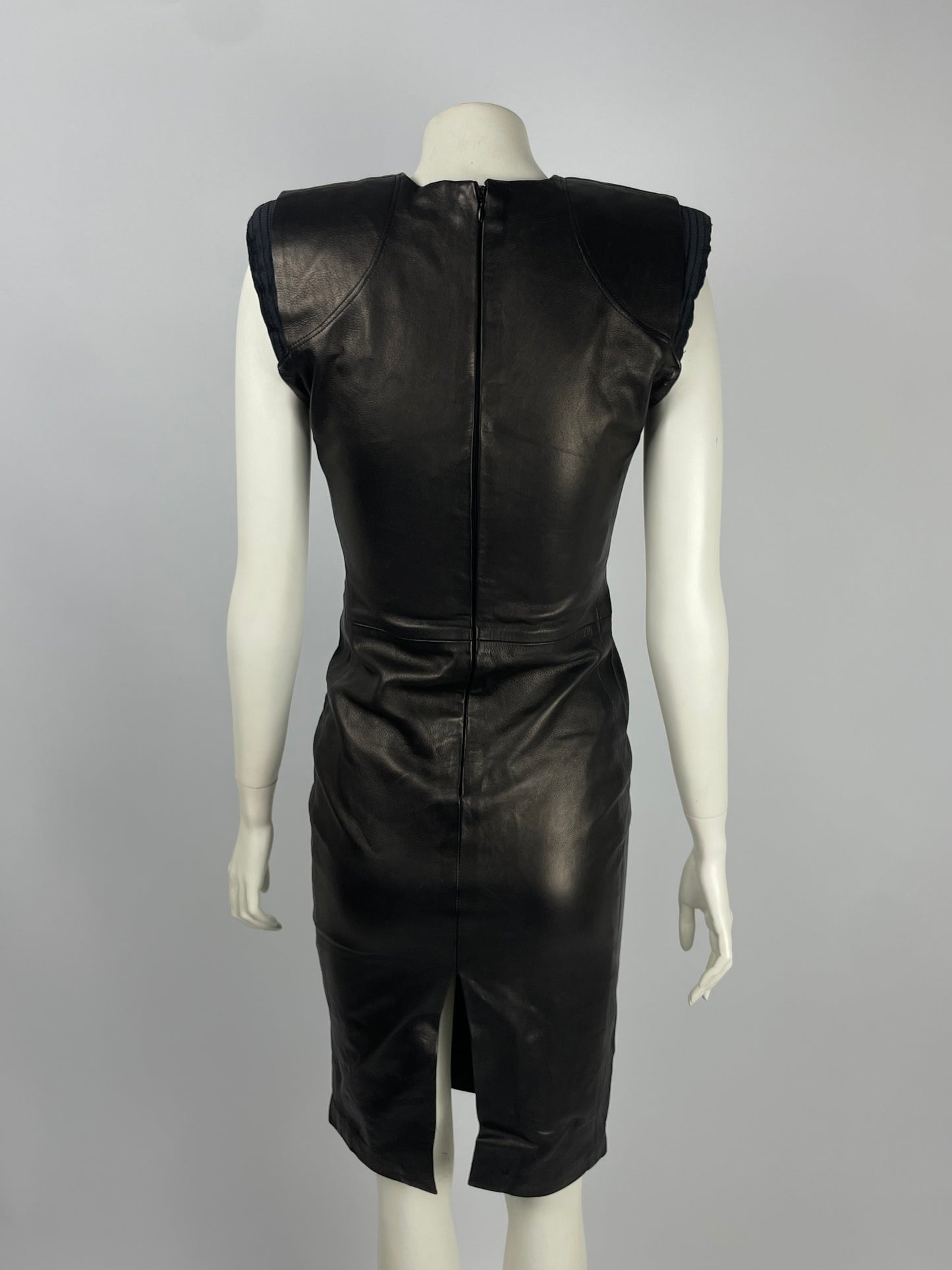 Gianni Versace F/W 2001 Leather Dress