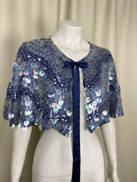 Armani 2000’s Sequin Cape (M)