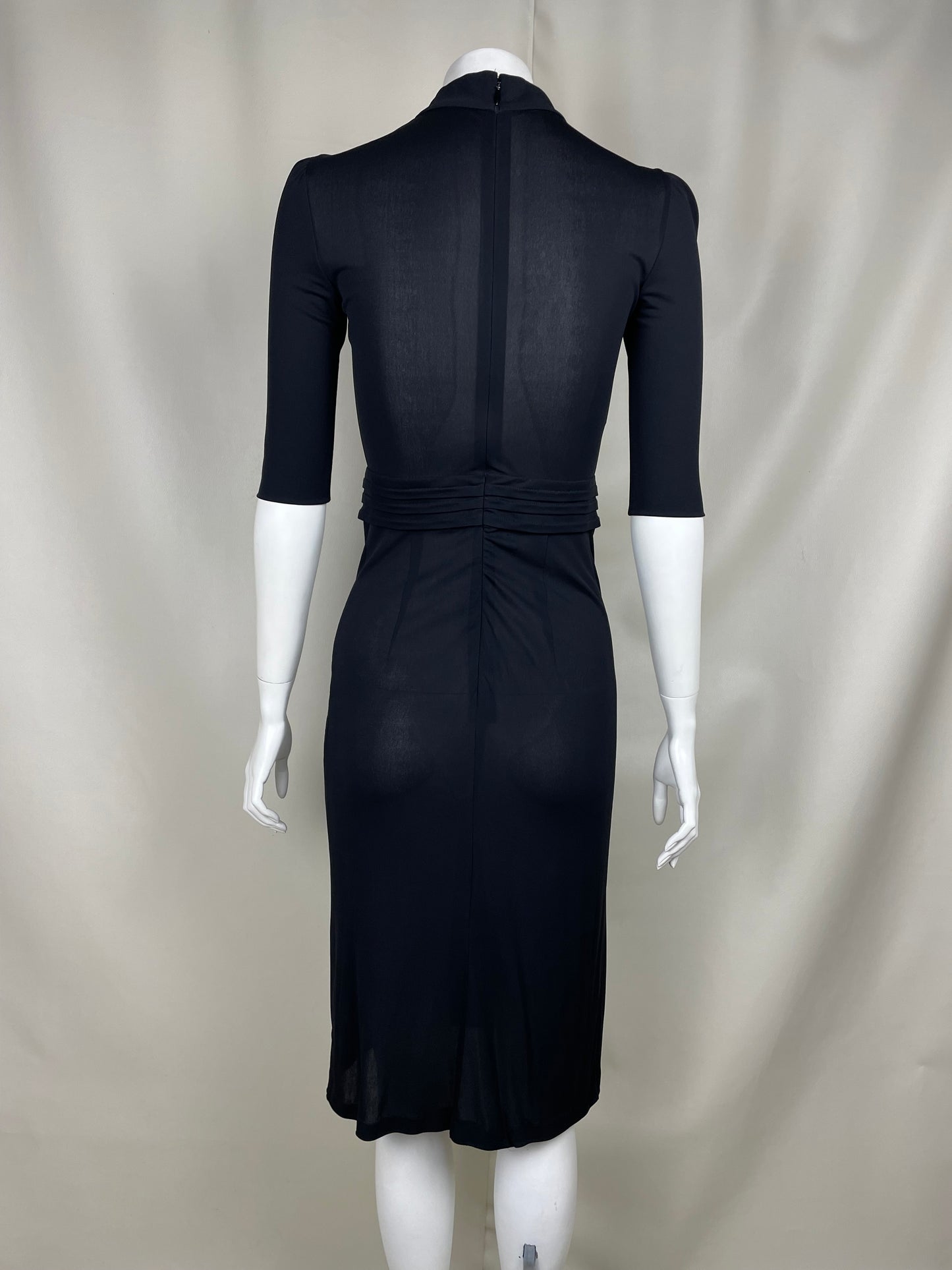 Prada S/S 2008 Collar Midi Dress (XS-S)