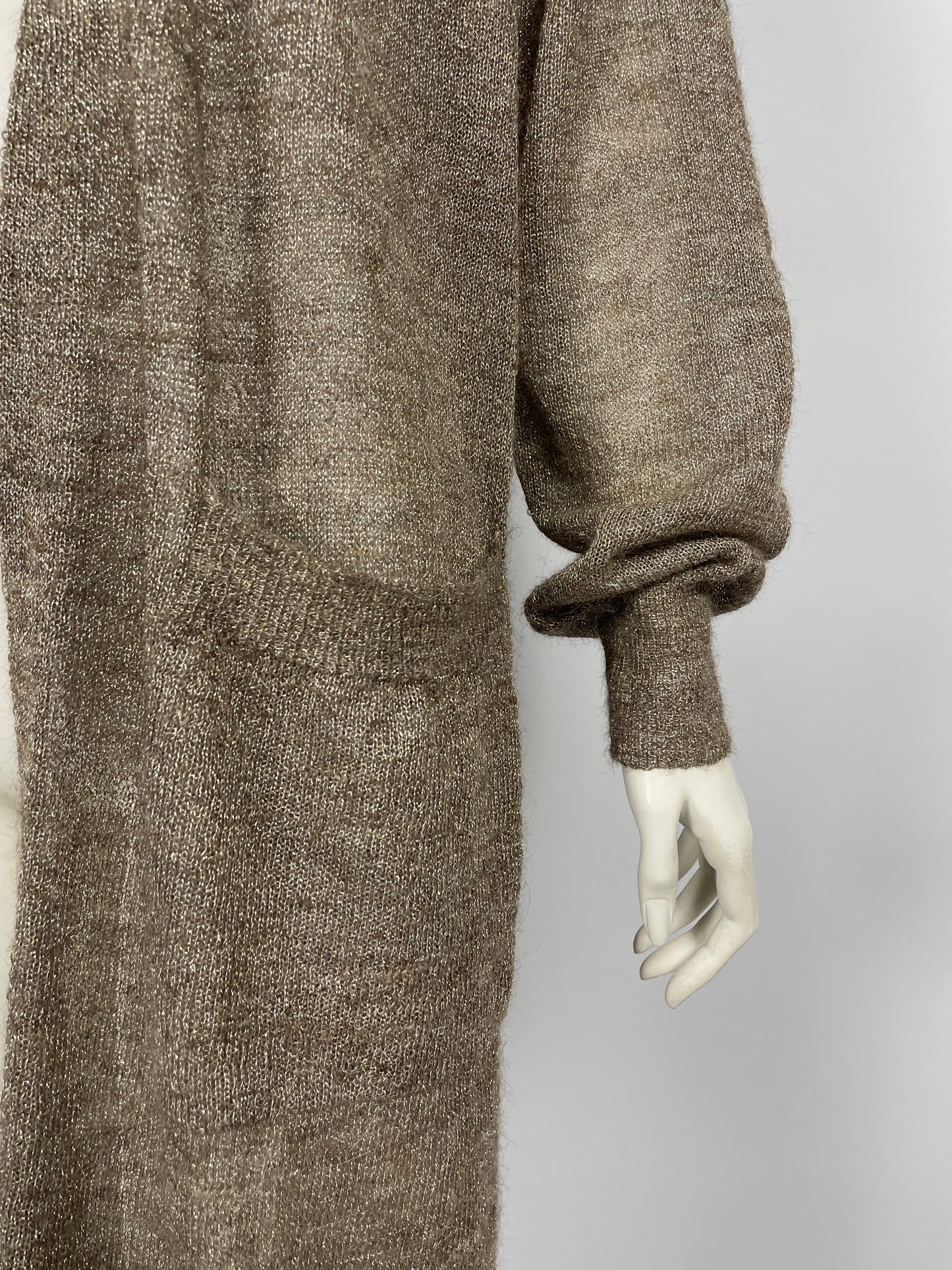 Dries van Noten 2000’s Glittery maxi cardigan